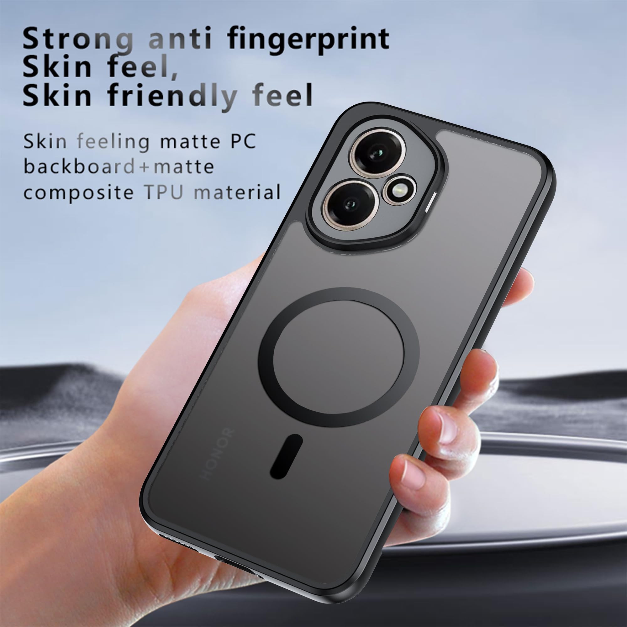 Coque Taperso pour HONOR X7 avec motif lion et fleurs - Coque et étui