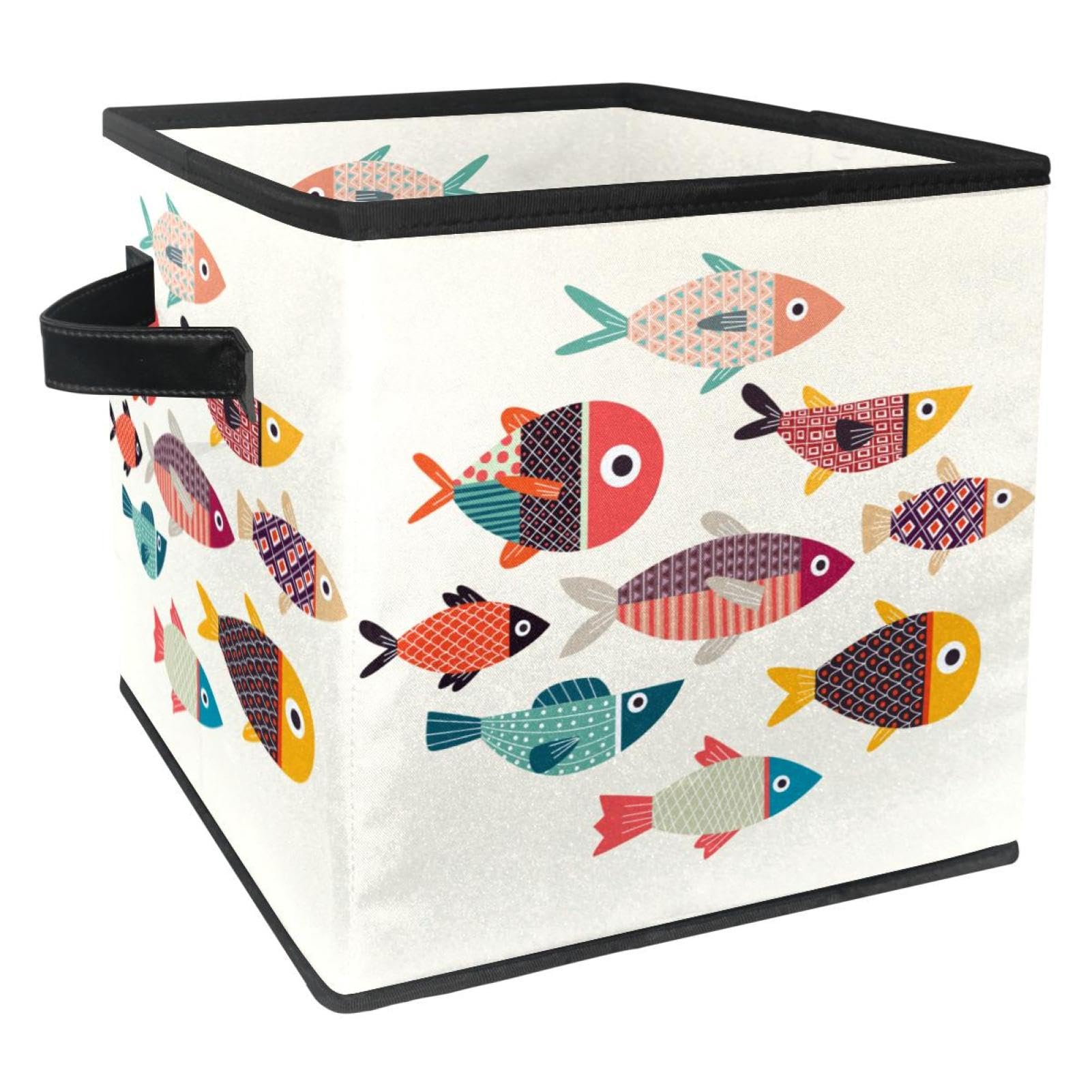 Organiseur en tissu jolis poissons pour ranger les jouets de la chambre