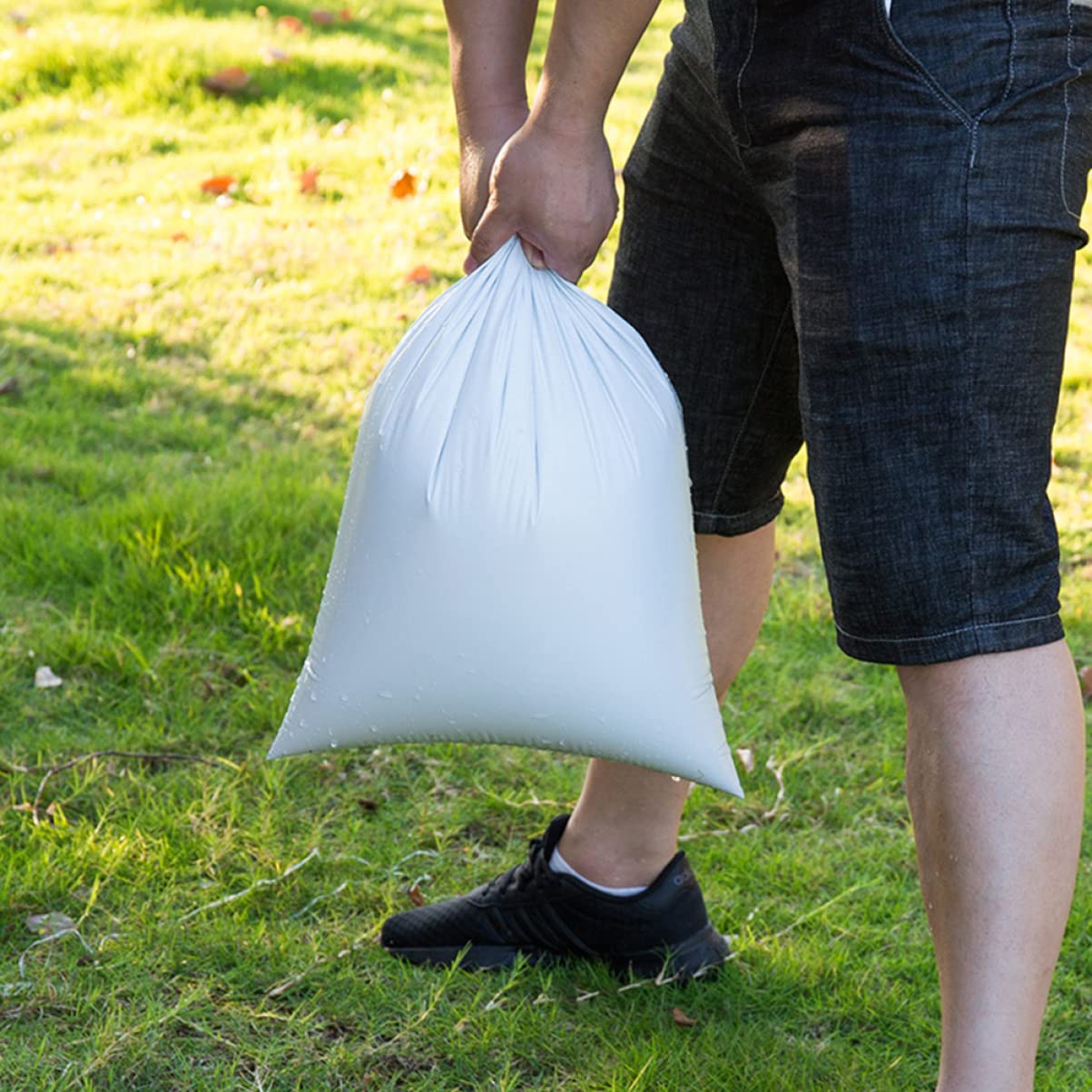 Veemoon 100pièces Enveloppes Expédition Plastique Épais Sacs De Messagerie Auto-scellants Blancs