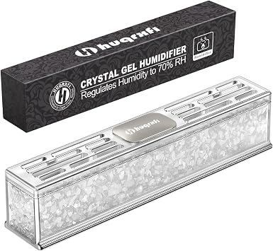 Pre-Filled Cigar Humidifier Ready-to-Use Crystal Gel Humidifier, Cigar Humidor Accessories, Maintains Ideal 65-70% Cigars Humidity