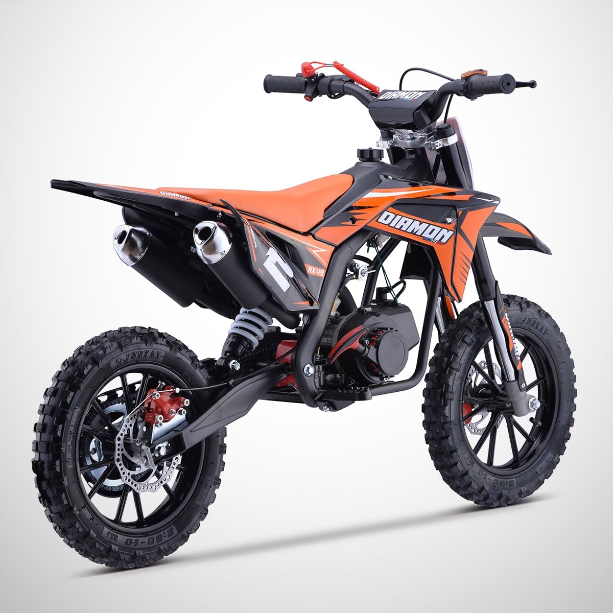 Pocket Cross ORION 49 / Mini Moto Enfant 50cc / Orange