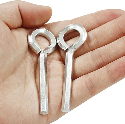 Miniatura 4 de 10 llaves hexagonales estándar de 732 pulgadas con bucle completo, llave Allen plateada para dispositivos de salida de barra de empuje, juego de