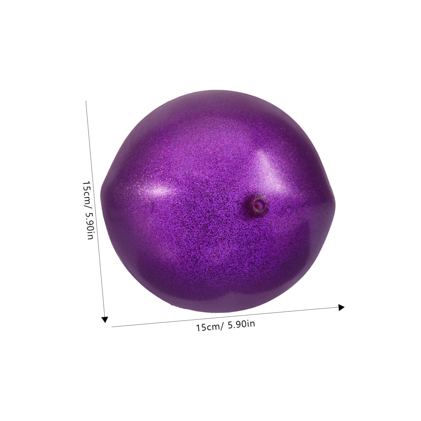 NAMOARLY Reusable Pilates Ball Professional Exercise Ball for Yoga Core Strengthening Balance Flexibility and Muscle Endurance for Home Workouts and Physical Therapy