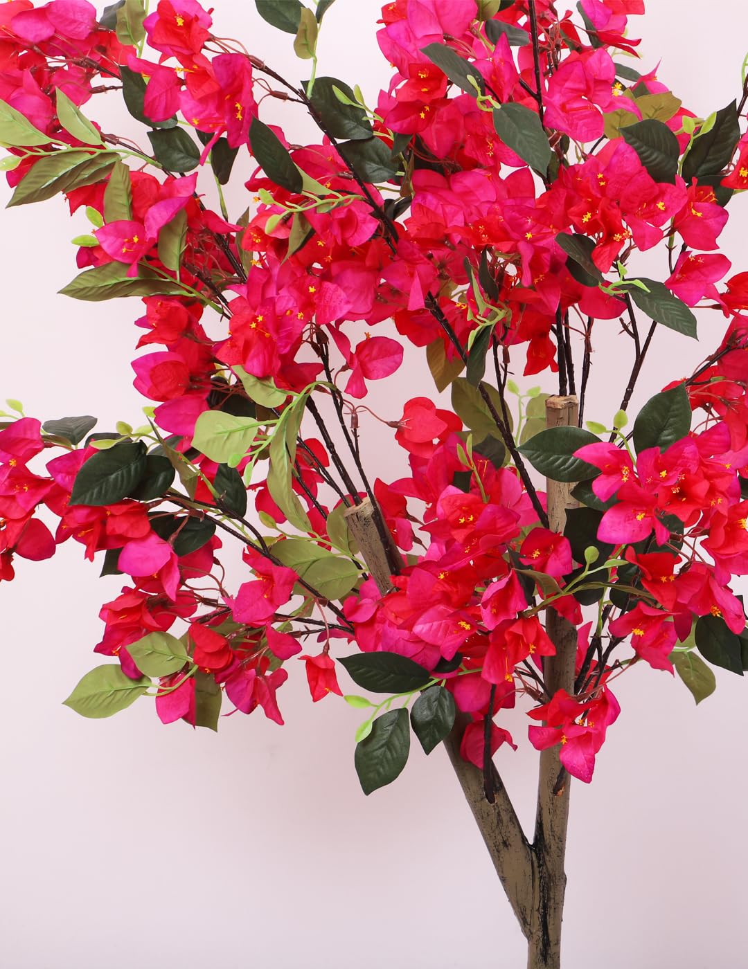 4ft Artificial Bougainvillea Tree - Peacock Floral Decor -4