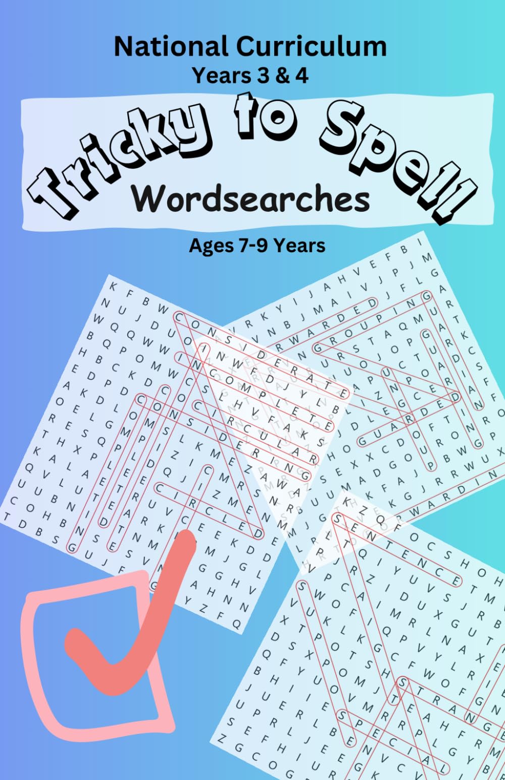 TRICKY TO SPELL WORDS YEARS 3 & 4: WORDSEARCHES