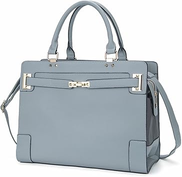 Fashion Pet Carrier Dog Cat Carrier Purse Soft-Sided Leather Handbag Pet Tote Bag for Small Dogs Puppy and Cats TSA Airline A
