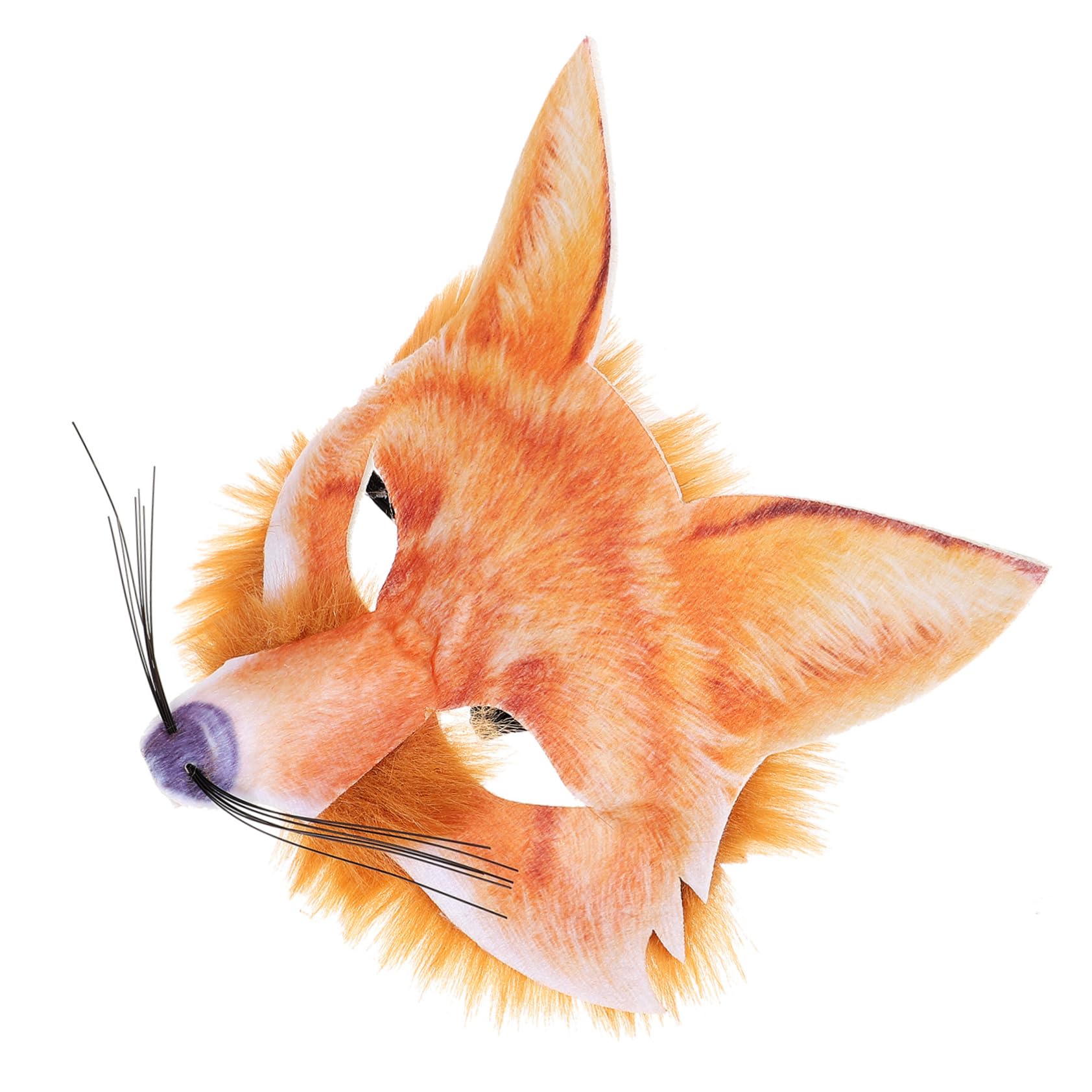 Healeved 5 Pezzi Maschera Fox Decorativa Halloween per Costume Maschera Leggera per Cosplay e Festivi