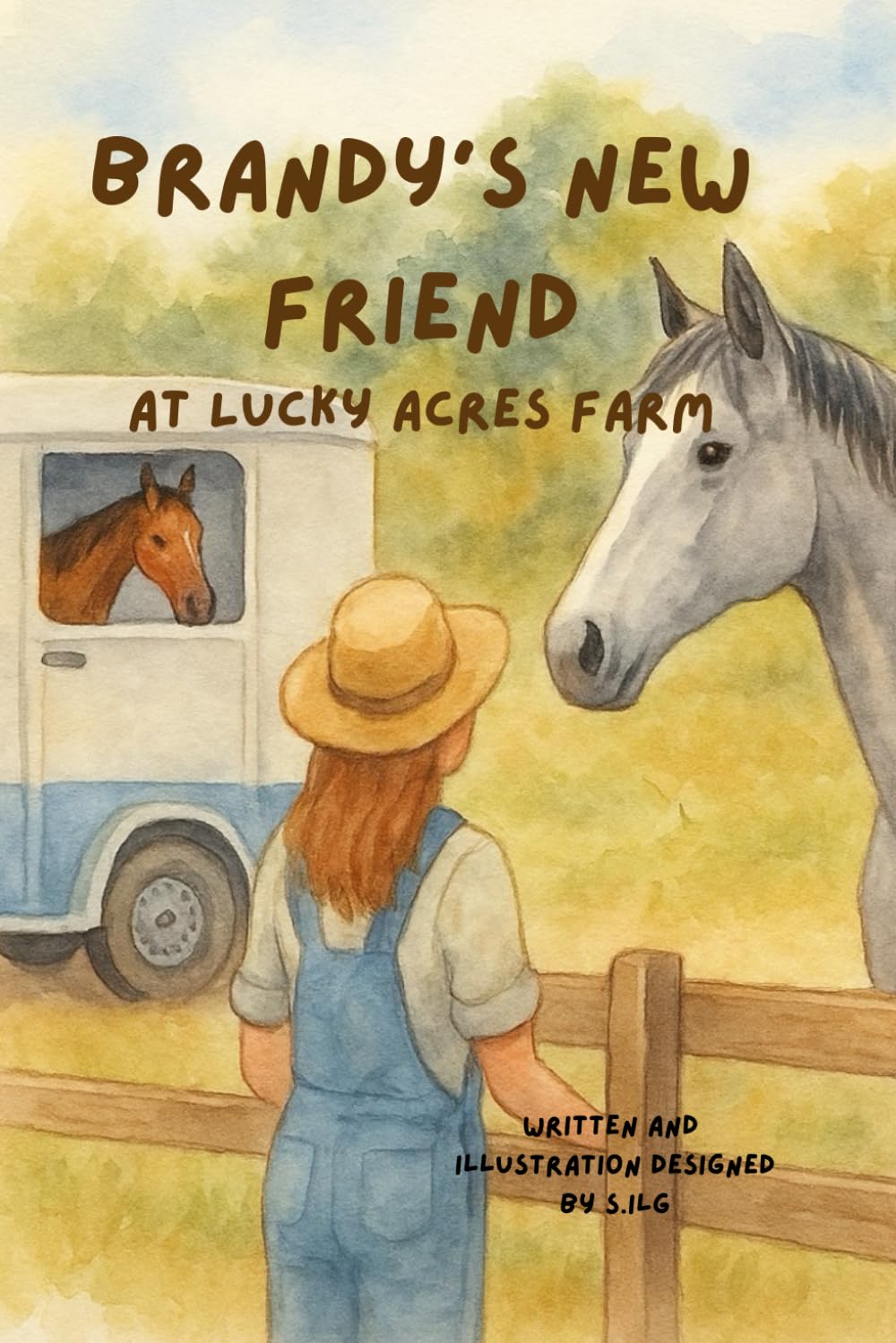 Brandy's new Friend Lucky Acres Farm: Childrens picture book, farm animals,: Farm animals, farm life, animal friends,: 1
