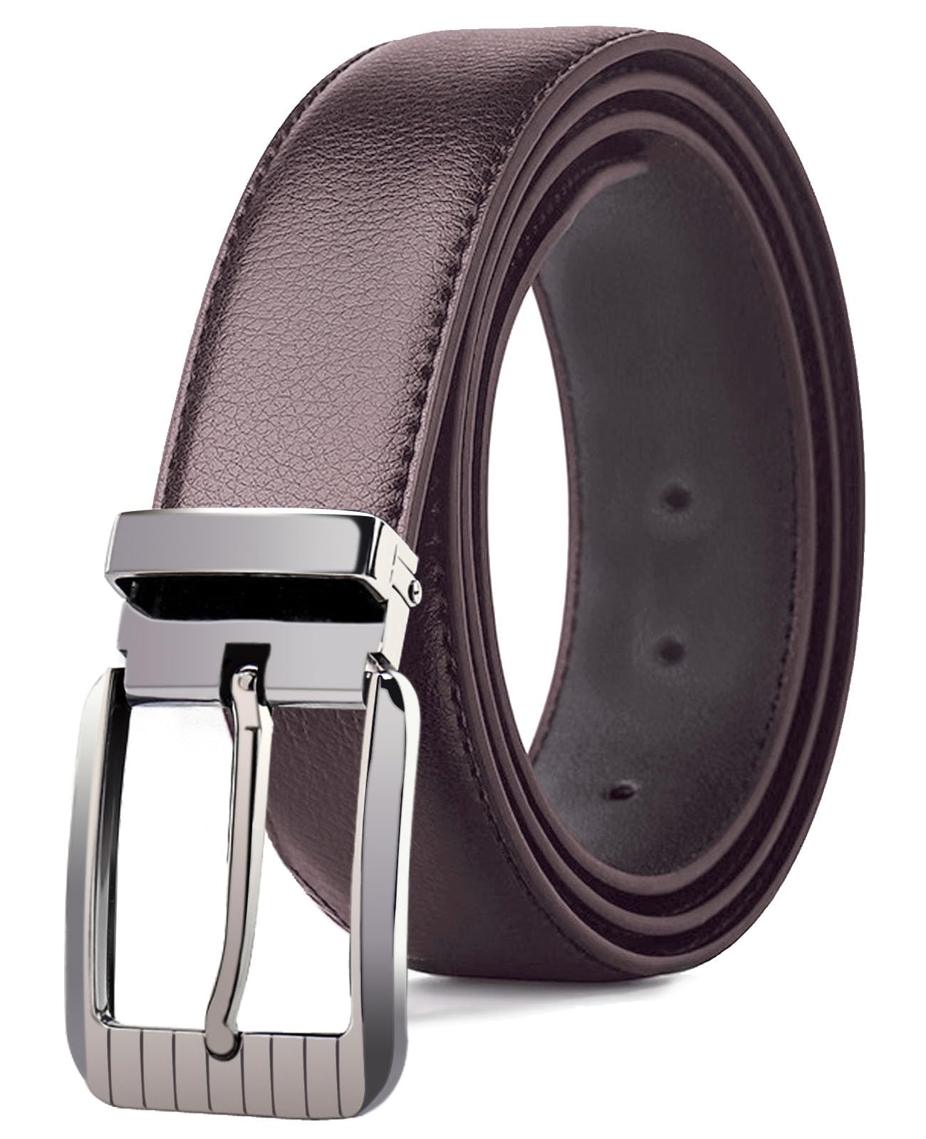 Kira Sutsu Men Genuine Leather Dress Belt 1.3