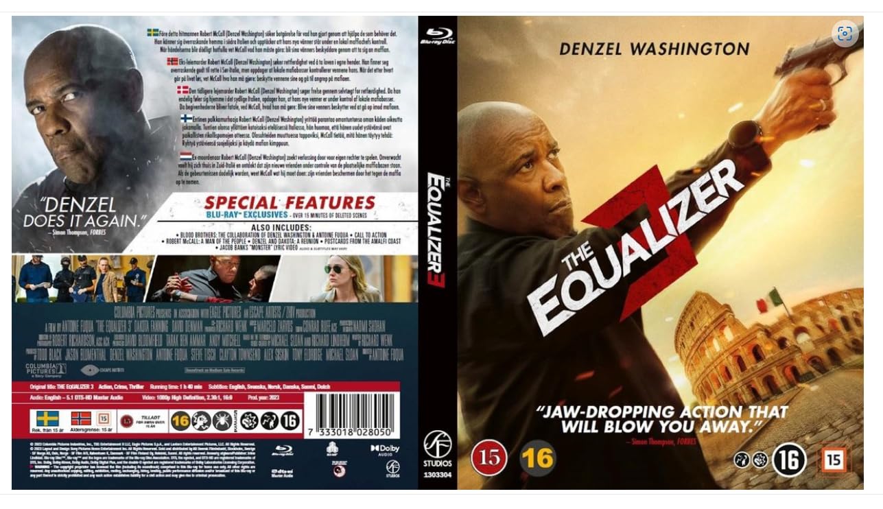 Sony Pictures The Equalizer 3