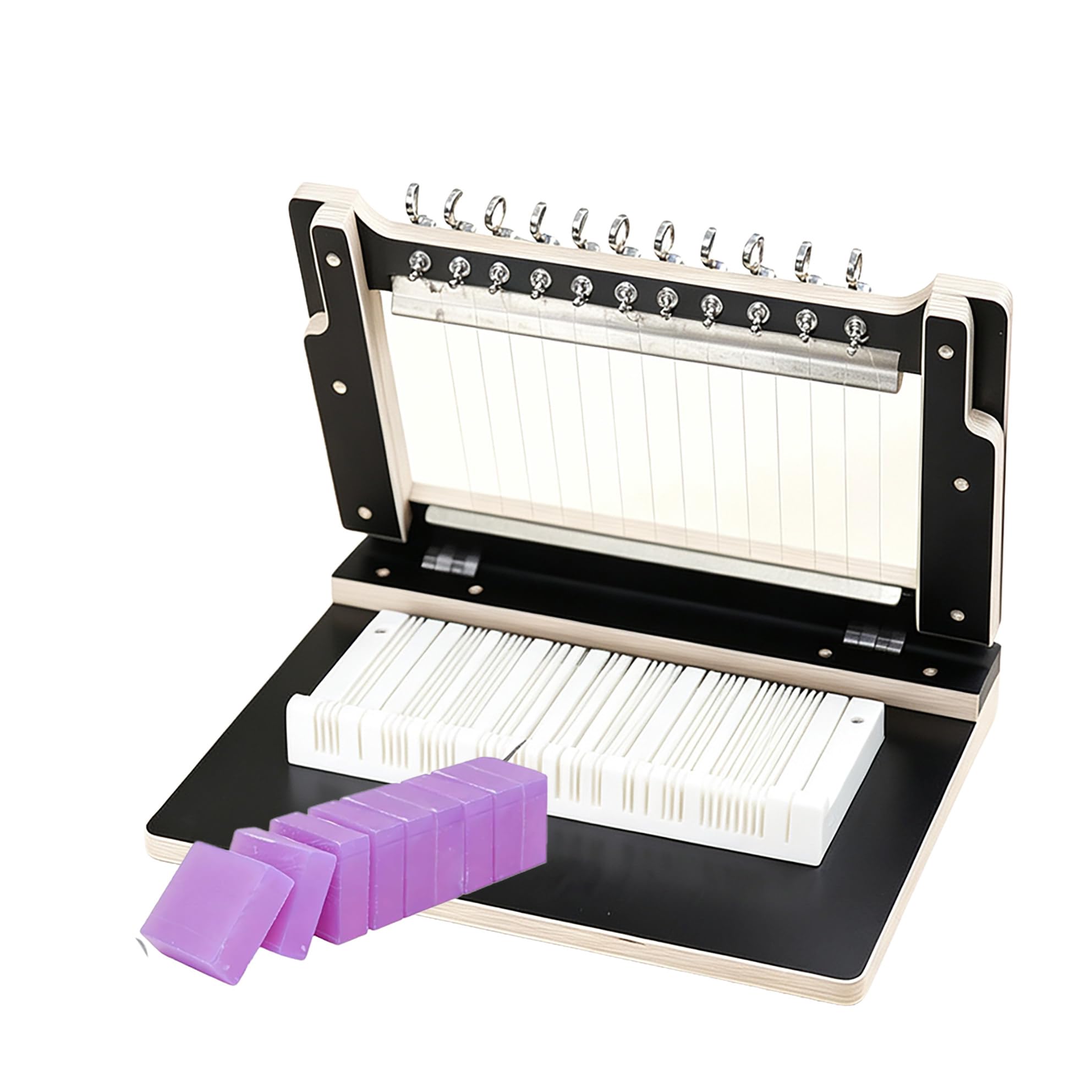 Cortador De Jabón De Madera; Cortadora Multiformato para Talleres De Jabón De Proceso En Frío a Pequeña Escala (También Apta para Bloques De Cera, Queso, Etc.) con Grosor Ajustable