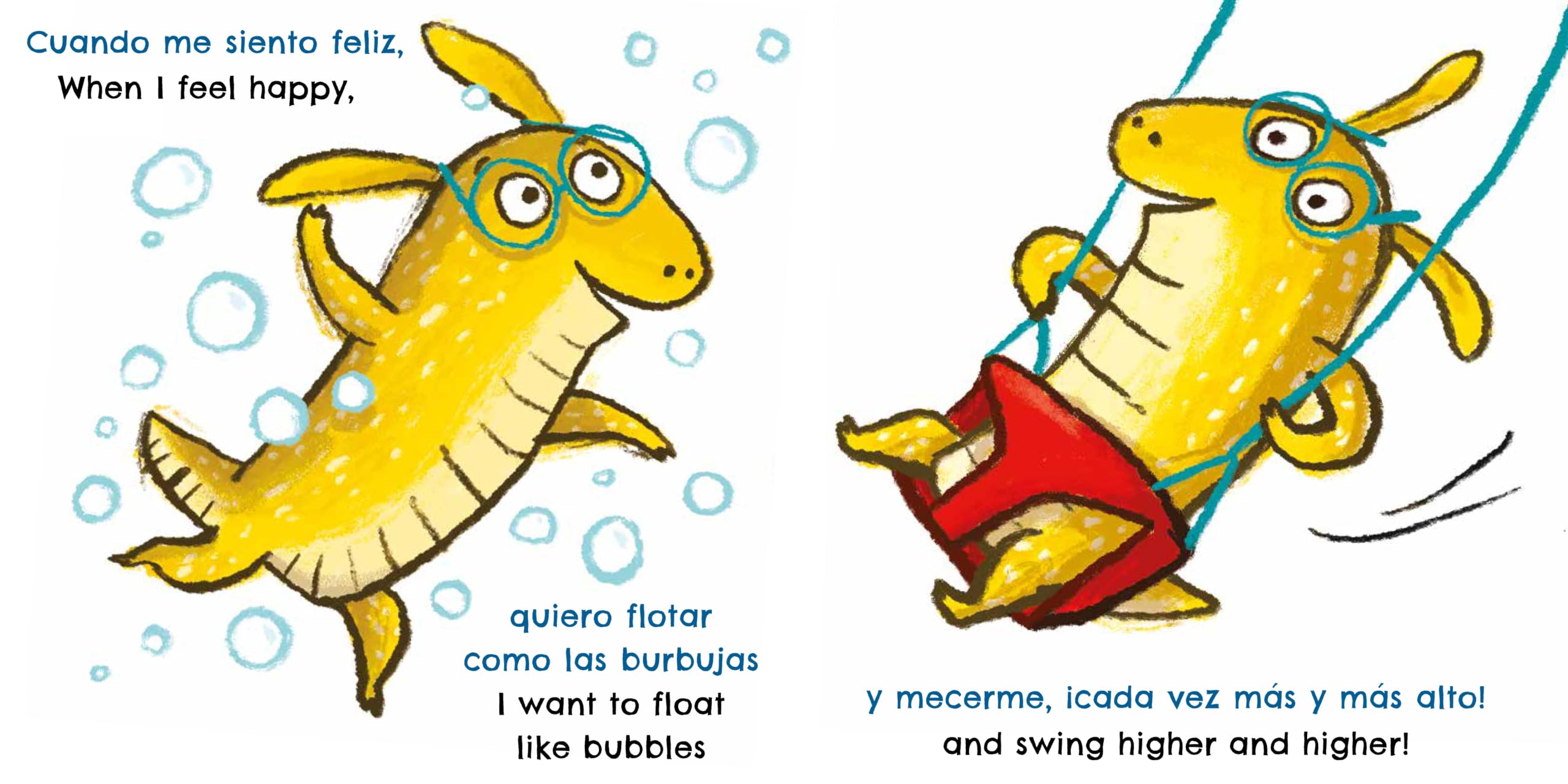 Cuando me siento Feliz/When I Feel Happy (First Feelings (Spanish/English))