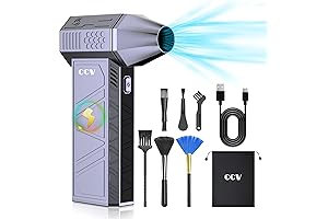 CCV Compressed Air Duster - Electric Jet Dryer Blower for Car Cleaning