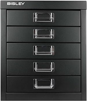Amazon.co.jp: Bisley 5段引き出しスチールマルチ引き出しキャビネット