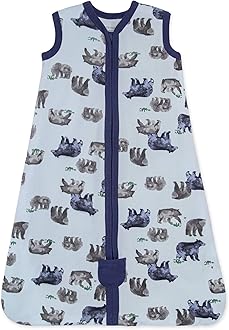 Burt's Bees Baby Beekeeper Infant Wearable Blanket, 100% Organic Cotton Unisex, Girl, Boy Swaddle Transition Sack - Light Weight 0.5 TOG or Medium Weight 1.5 TOG - Newborn Essentials Sleep Clothes,