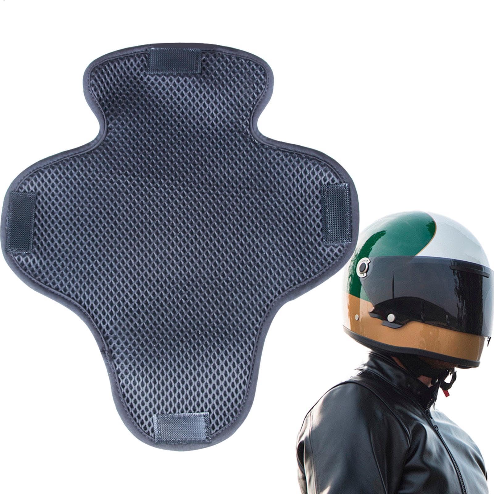 Motorcycle Helmet Pad Insert - Anti Sweat Cooling Helmet Pad - Hockey Football Hard Hat Accessories Waterproof Reusable for Men and Women