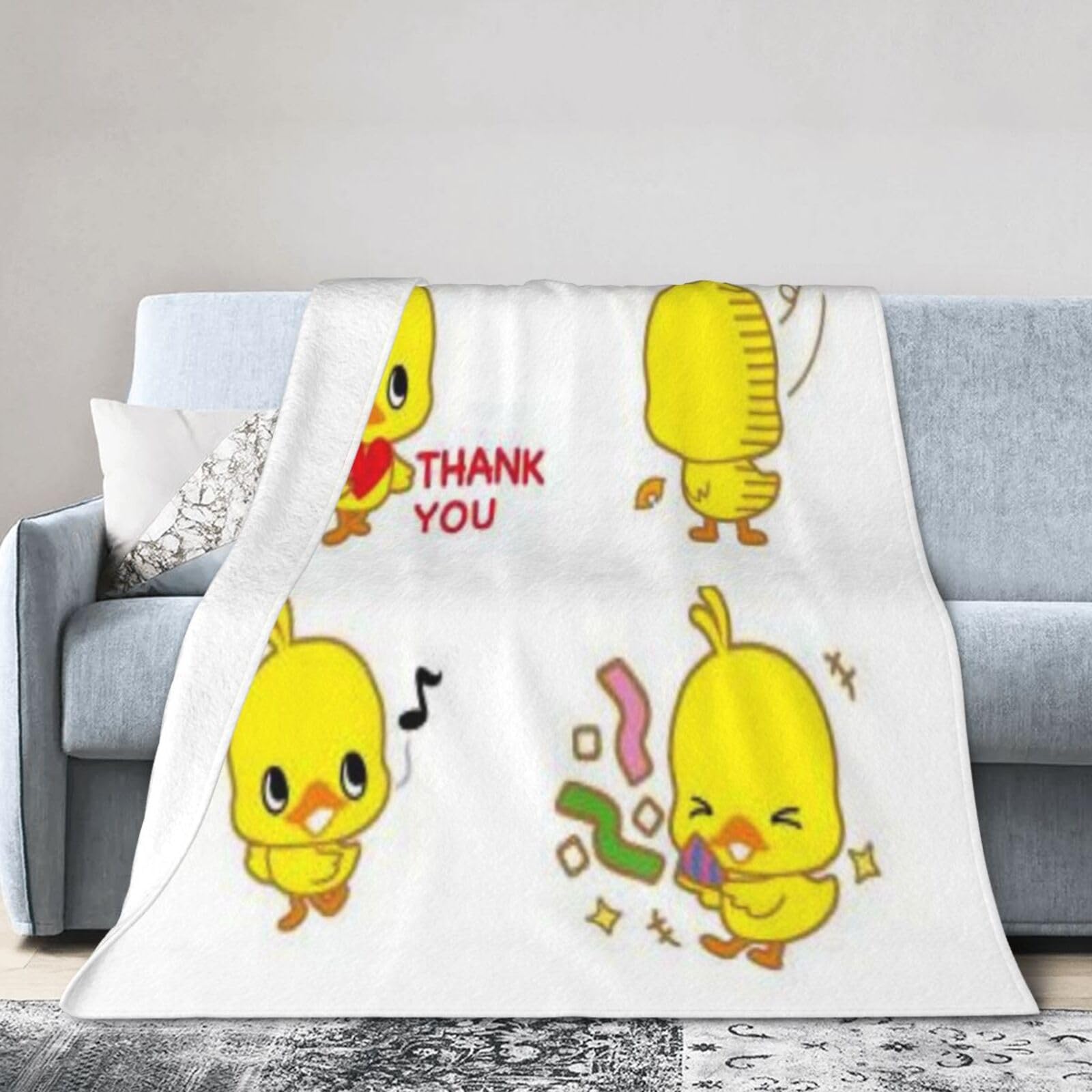 Amazon｜ひよこちゃん (7) ブランケット フランネル柔らかいふわふわ