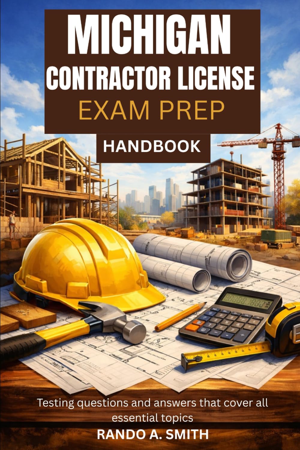 MICHIGAN CONTRACTOR LICENSE EXAM PREP HANDBOOK: Testing questions and answers that cover all essential topics