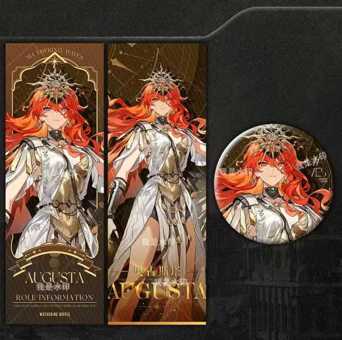 Amazon.co.jp: 鳴潮 オーロラチケット バッジ 新キャラ フローヴァ 仇