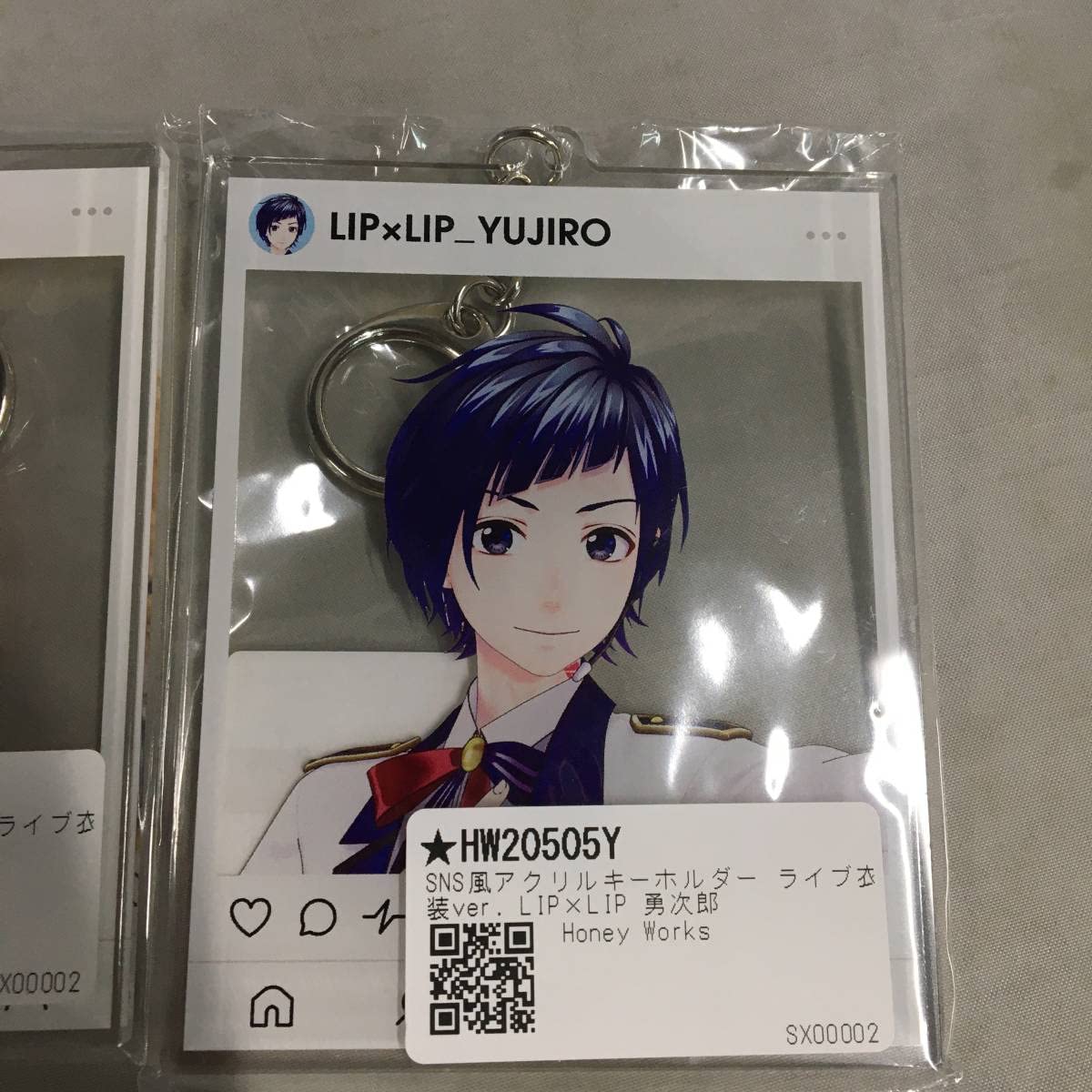 LIP×LIP 染谷勇次郎 柴崎愛蔵 アクリルキーホルダー