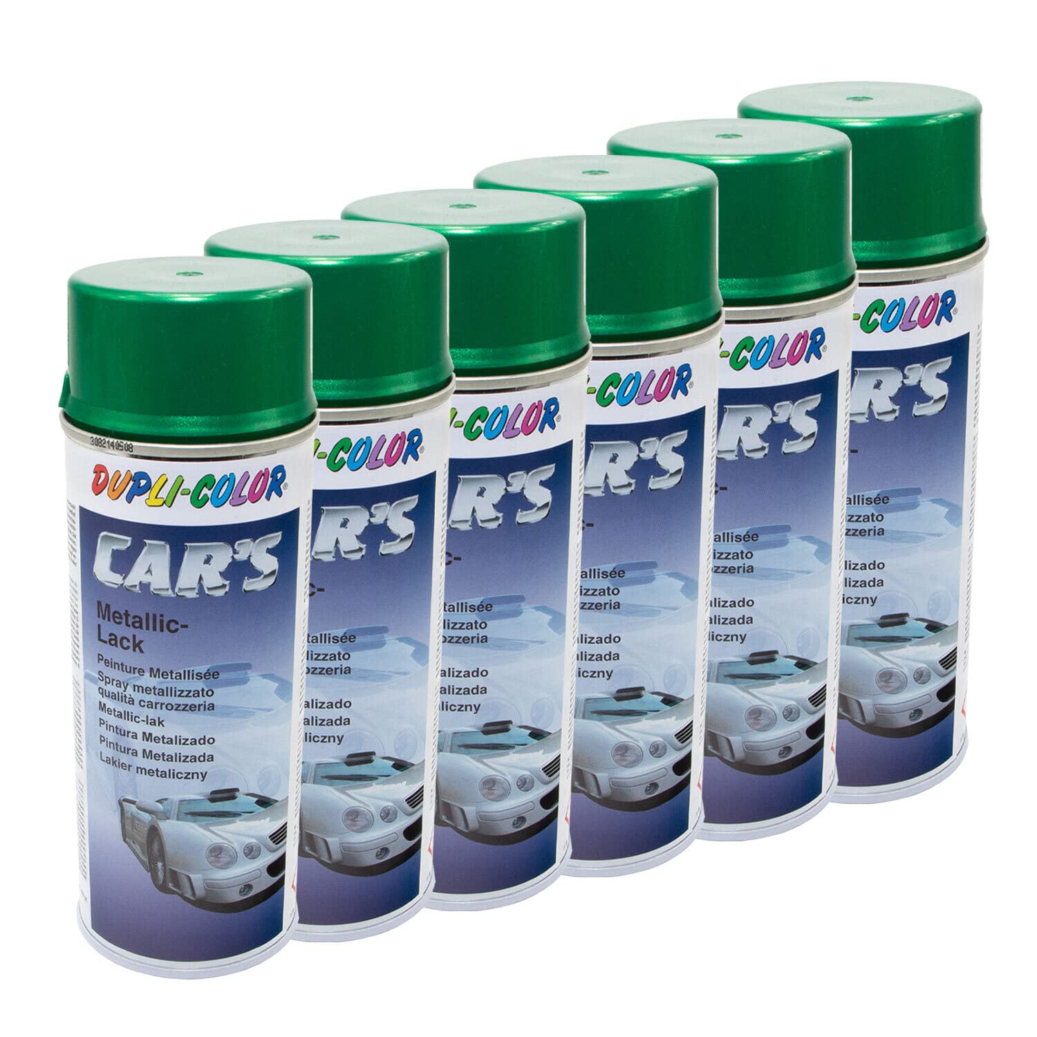 Lackspray Spraydose Sprühlack Cars Dupli Color 706851 grün lindgrün metallic 6 X 400 ml