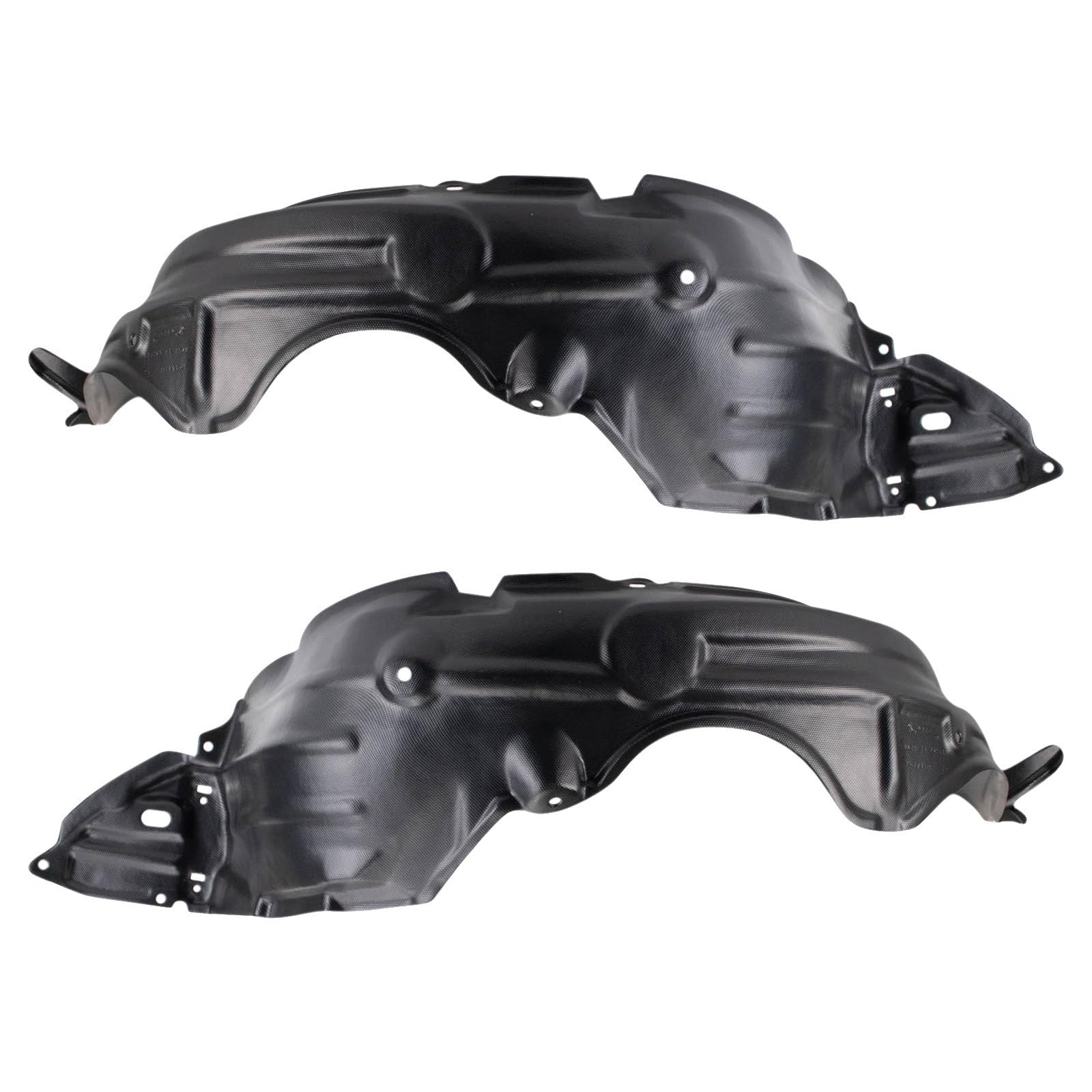 TRQ Inner Fender Liner Set | For 2007-2011 Toyota Yaris TO1250119 TO1251119