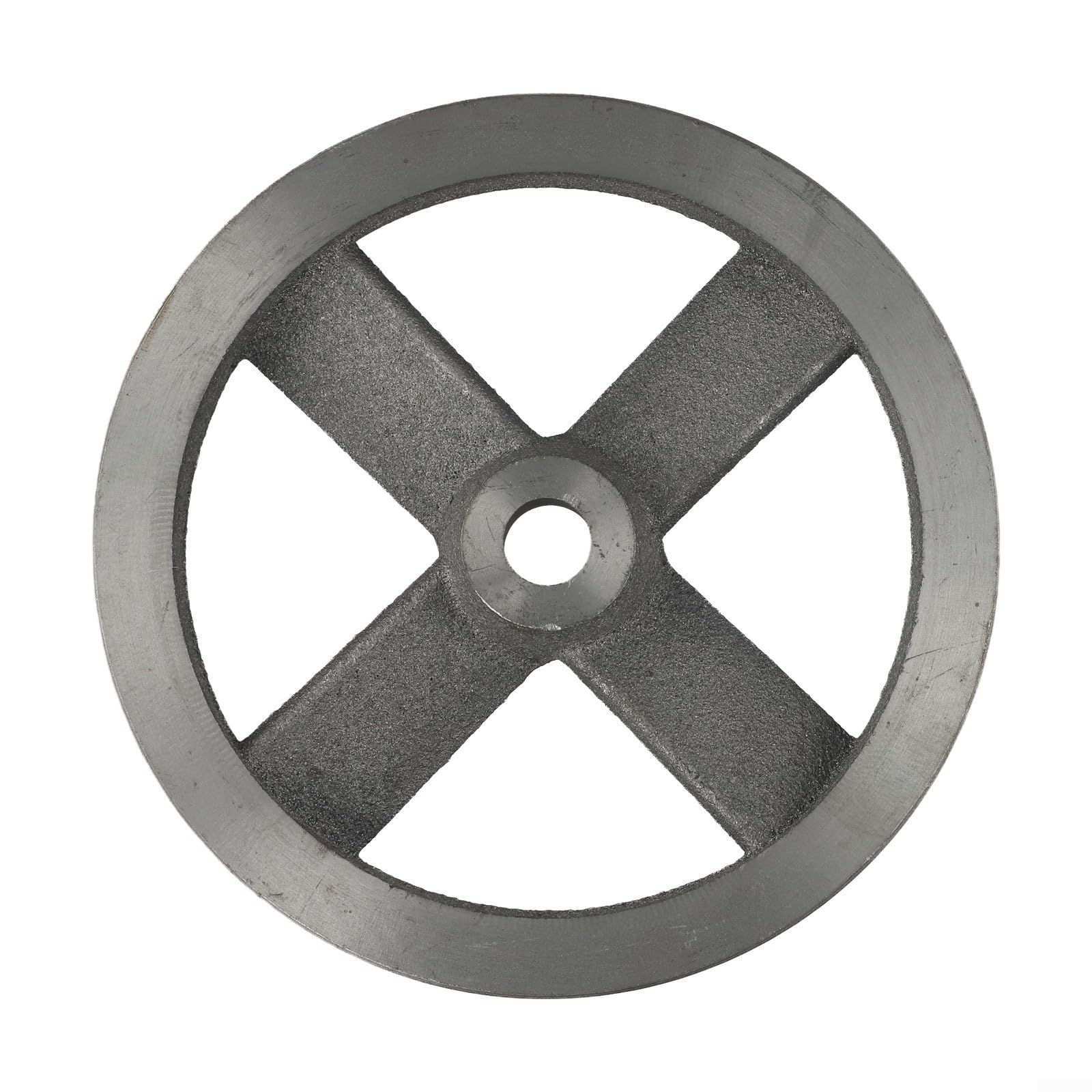 Poulie de roue à rainure unique pour compresseur d'air - Raccord métallique de rechange - 150 mm - 190 mm - Taille 18-19,5 mm - Alésage pour tâches de réparation et d'entretien (B)