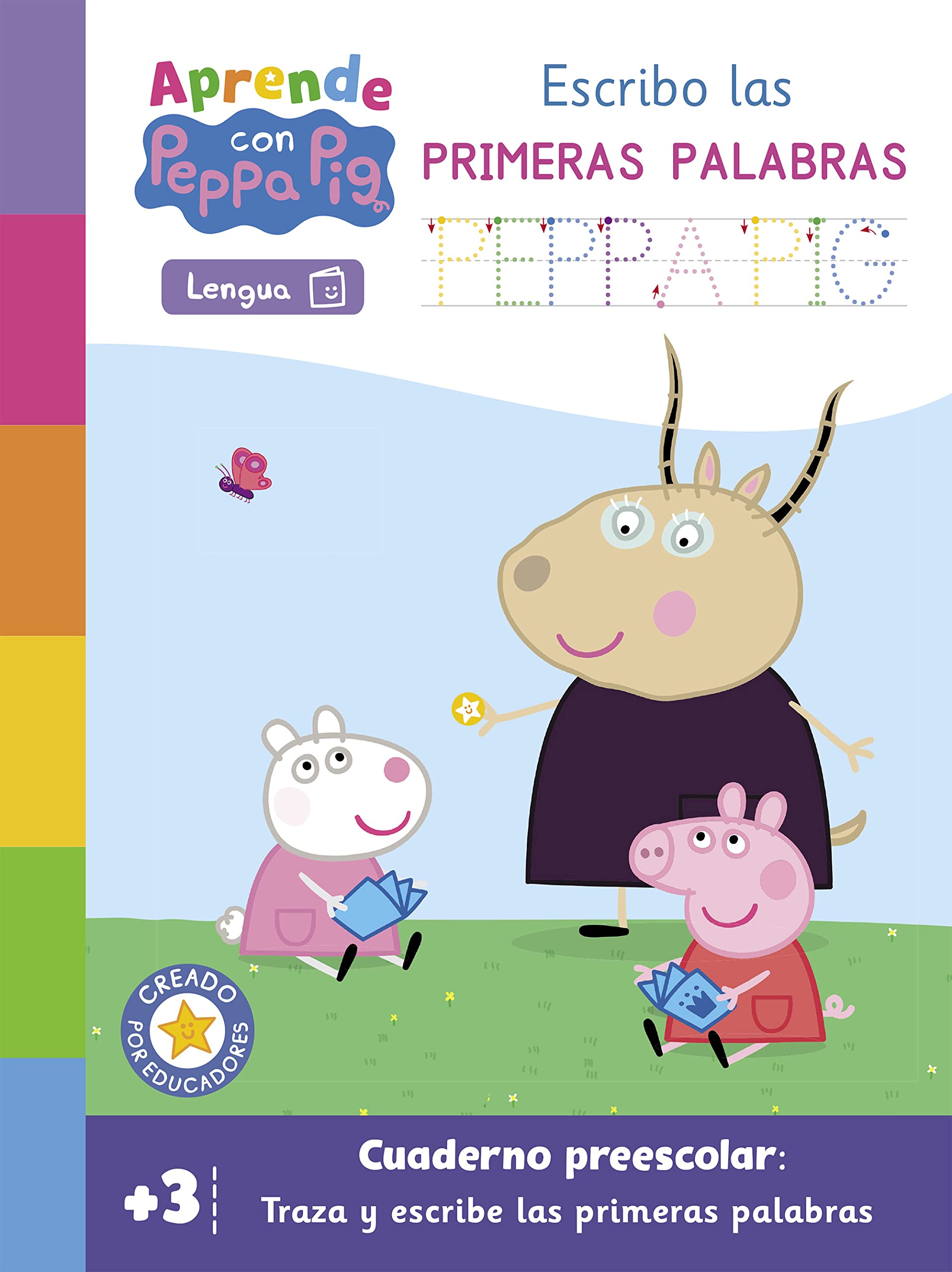 Peppa Pig. Primeros aprendizajes - Aprende Lengua con Peppa Pig. Escribo las primeras palabras (+ 3 años): Cuaderno preescolar: Traza y escribe las primeras palabras (Altea)
