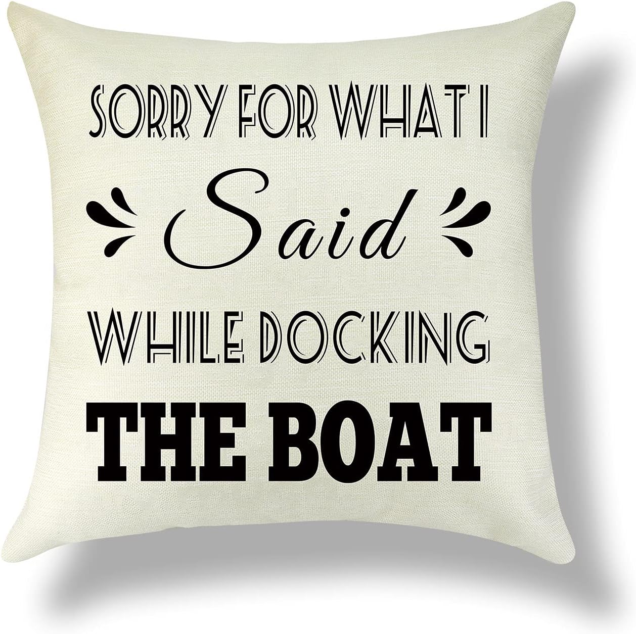 Sazuwu Camper Lovers Gift for Camper Happy Camper Gift for Women Throw Pillow Cover Housewarming Gift Vacation Gift Pillowcase Graduation Gift Camper Gift Ideas Home Decor Cushion Case : Everything Else