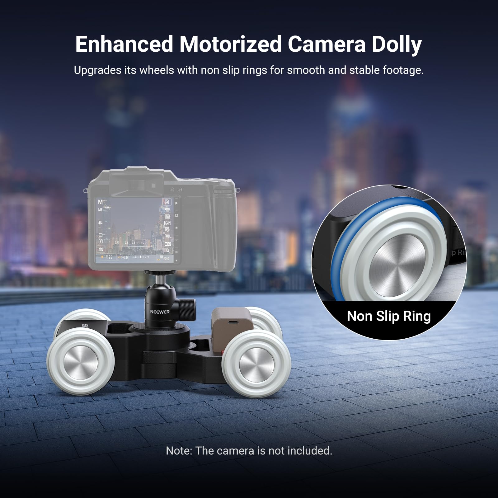 NEEWER DL400 Slider Motorisé Amélioré avec Contrôle par Application