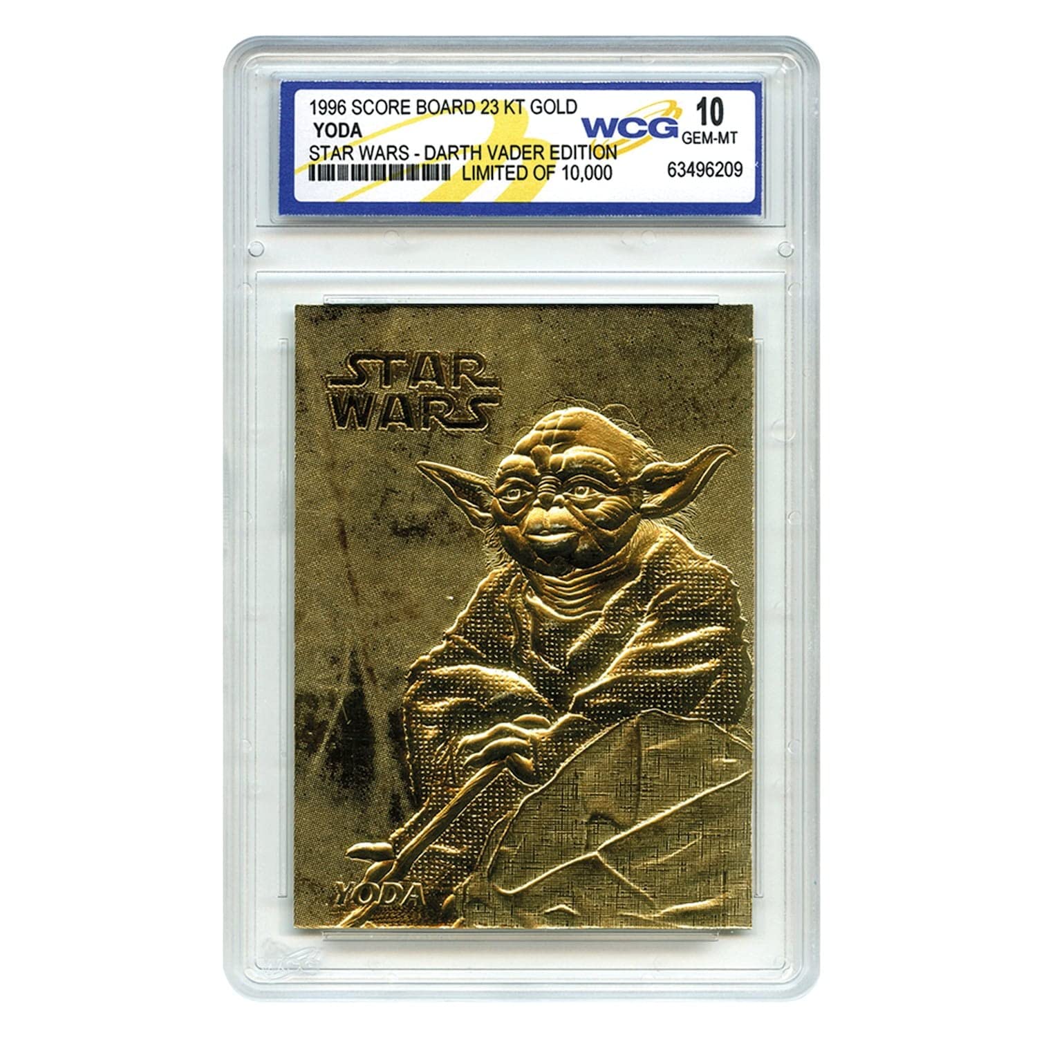 Amazon.com: Star Wars Set of 9 Official 23K Gold Cards Graded Gem-Mint 10  Darth Vader Series : Collectibles & Fine Art