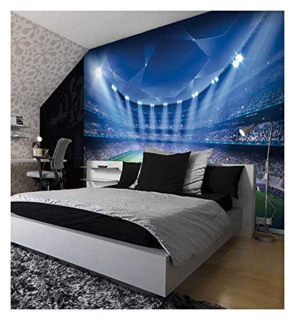 Photo papier peint enfants chambre football mural 3D décoration séjour 300x210cm