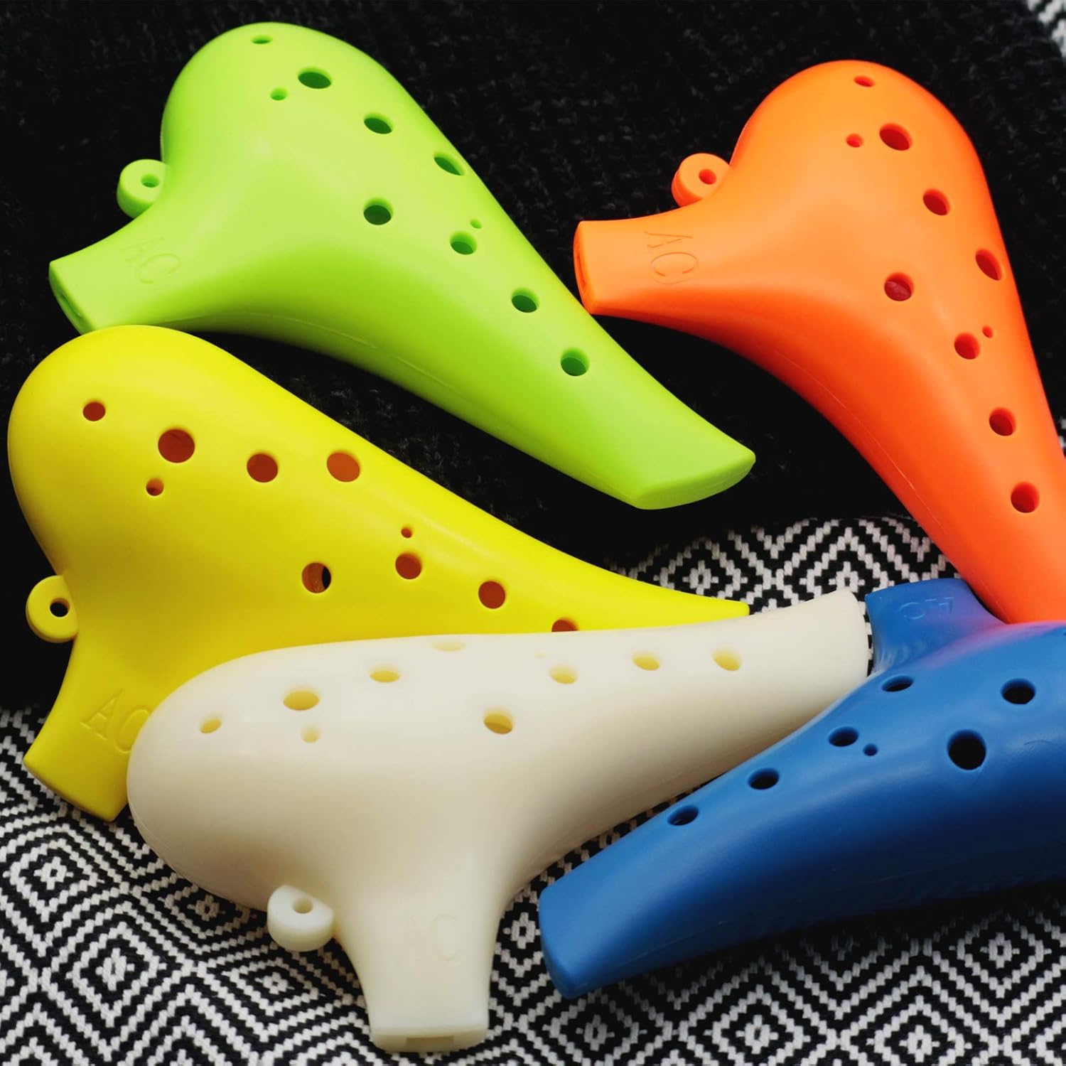 Plastic Ocarina Instrument 12 Hole Alto C Ocarina 12Hole Zelda Ocarina