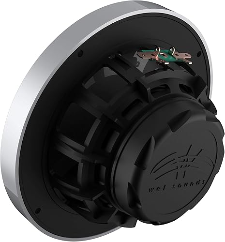 Miniatura 8 de Wet Sounds WS-MC-2 Radio marina con 1 par de sonidos húmedos OEM reemplazo 65ic-S serie XS cono plateado 6.5" par de altavoces coaxiales