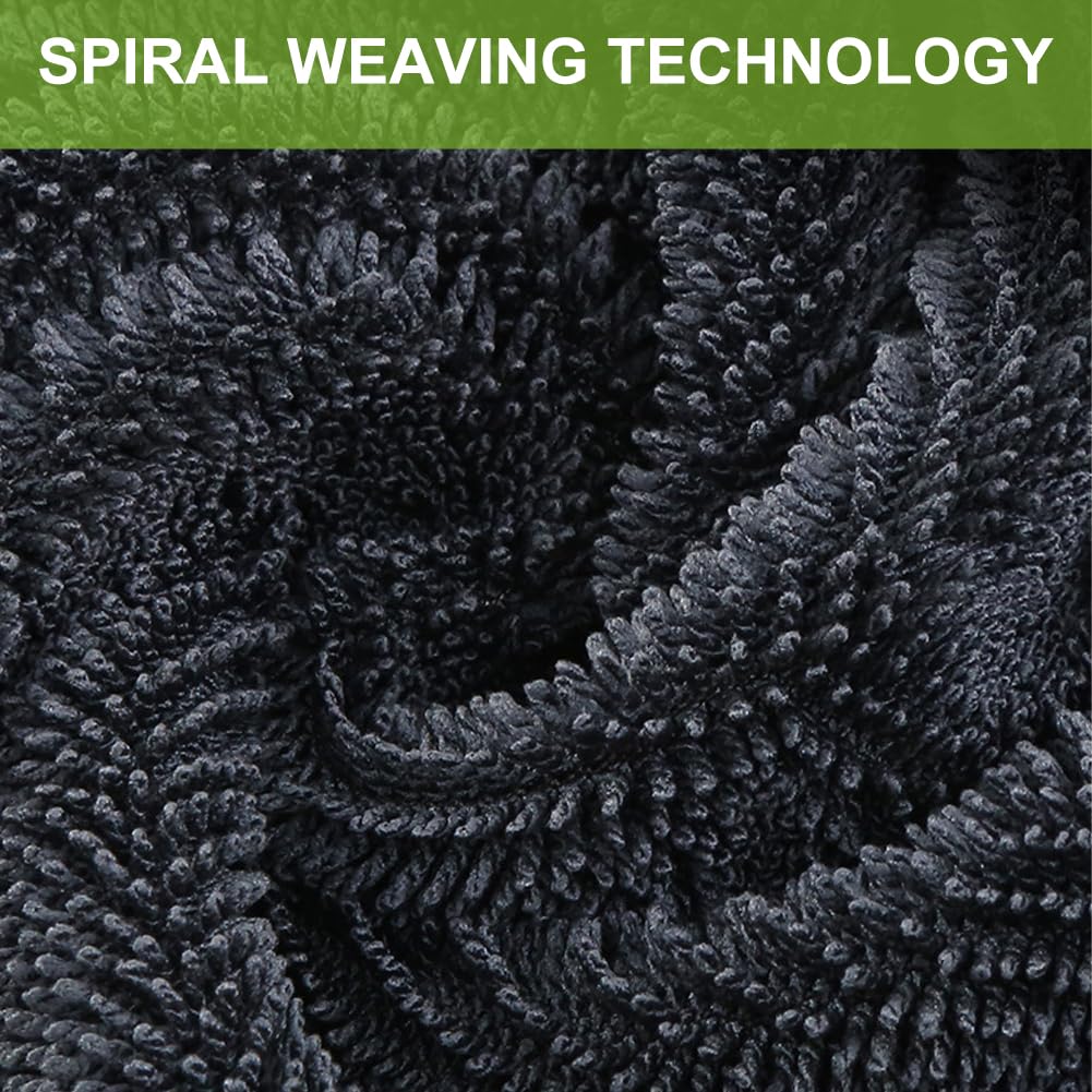 EZVEZS Shiny Wipes XXL Trockentücher 3er Set - 40x60cm Microfaser Fast Dry