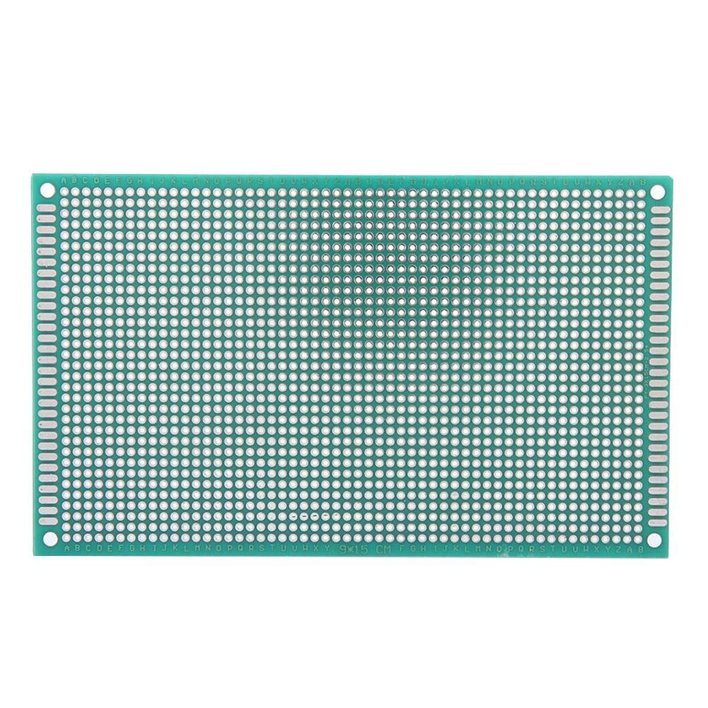 YWBL-WH 10 Basette Millefori PCB Scheda Prototipo Doppia Lato 9x15 cm per Progetti Elettronici Circuiti Stampati DIY