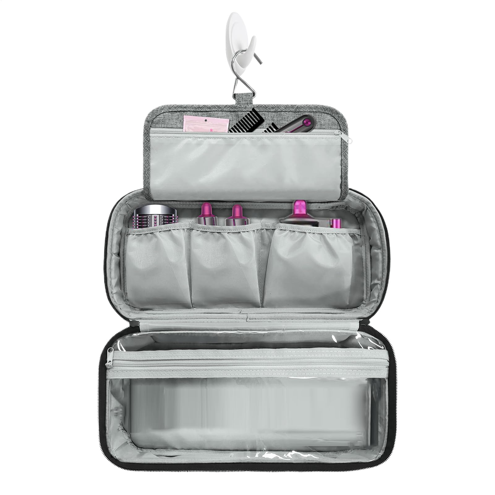 Sac de transport pour sèche-cheveux anti-poussière idéal en voyage