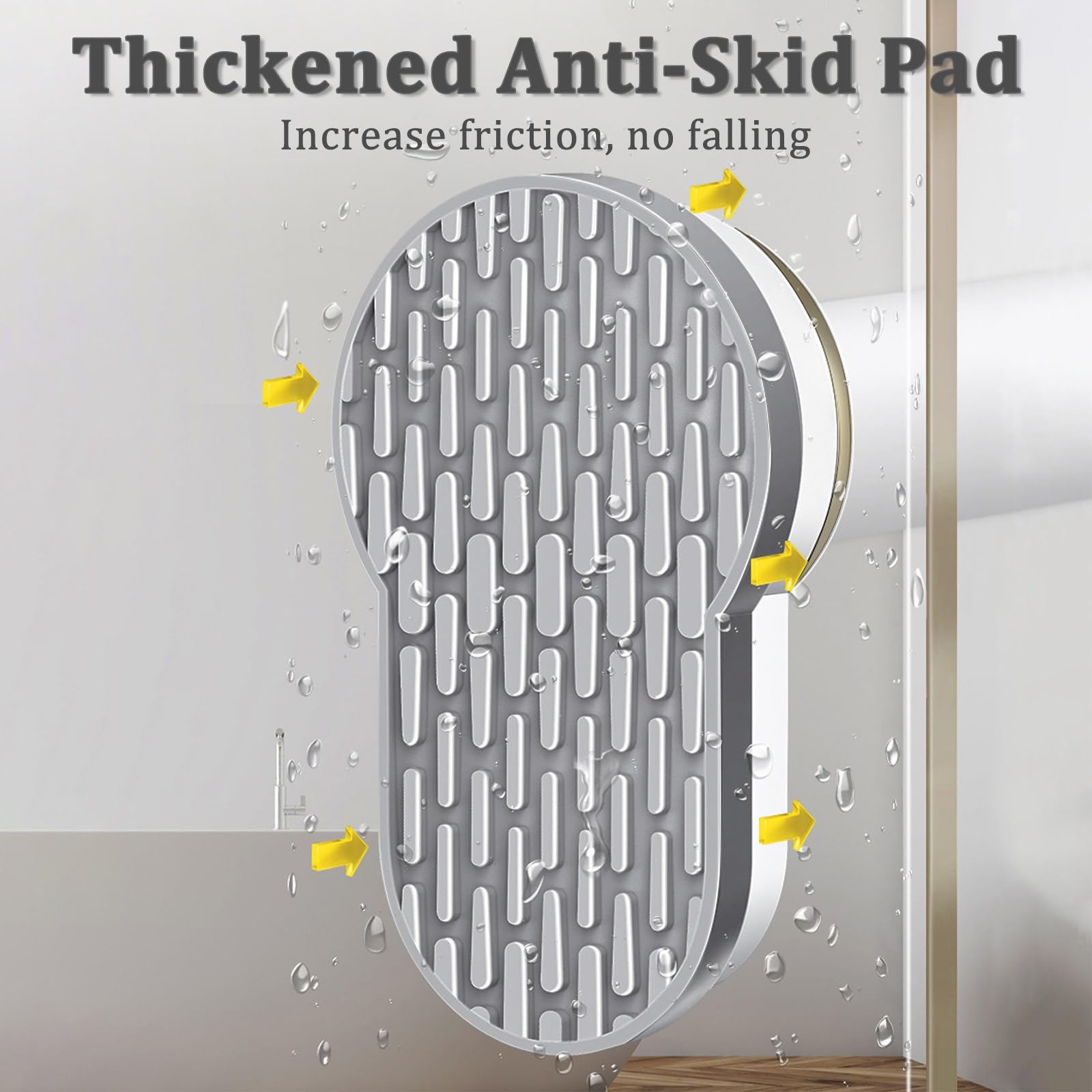 NoDrill Heavy Du ain Rods Teles tende oscuranti per finestre con supporto antiscivolo design facile da inserire per camera da letto e balcone (130250 cm)