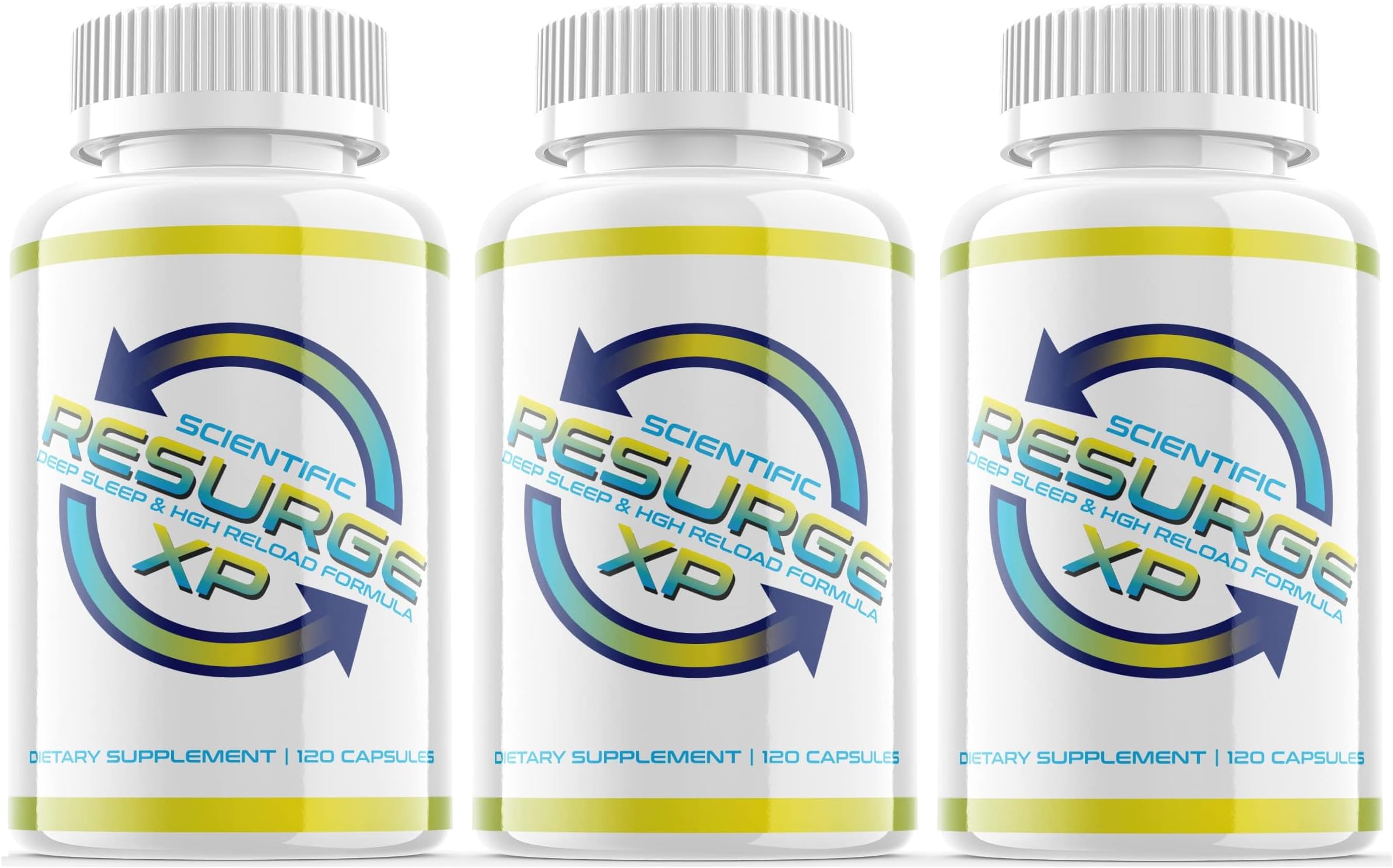 Scientific Resurge XP Deep Sleep Support Formula 120 Capsules (3 Pack) Sleeping melatonin