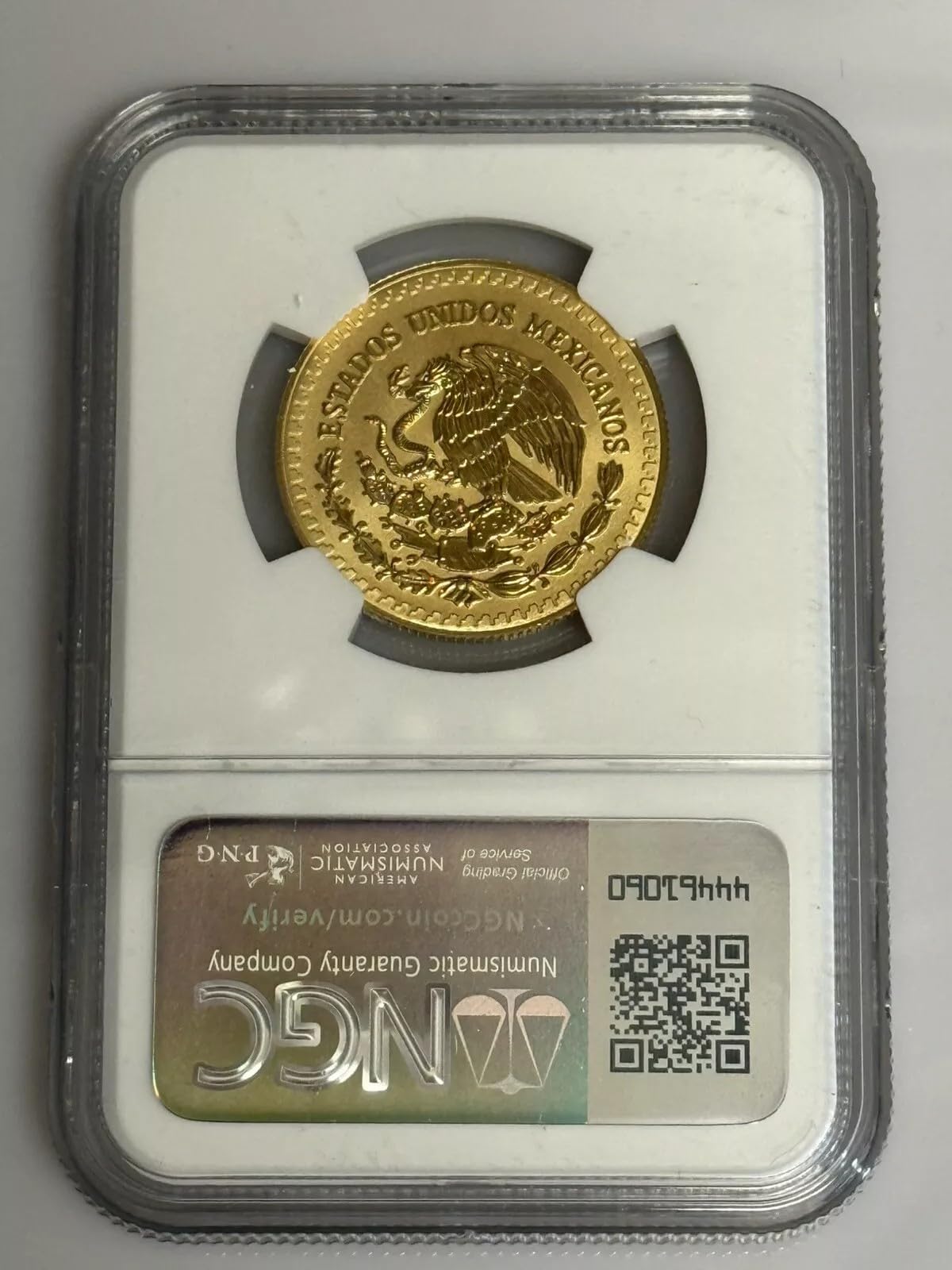 2024 Mexico Gold Libertad 1/2 Onza NGC PF70 Reverse Proof, Graded