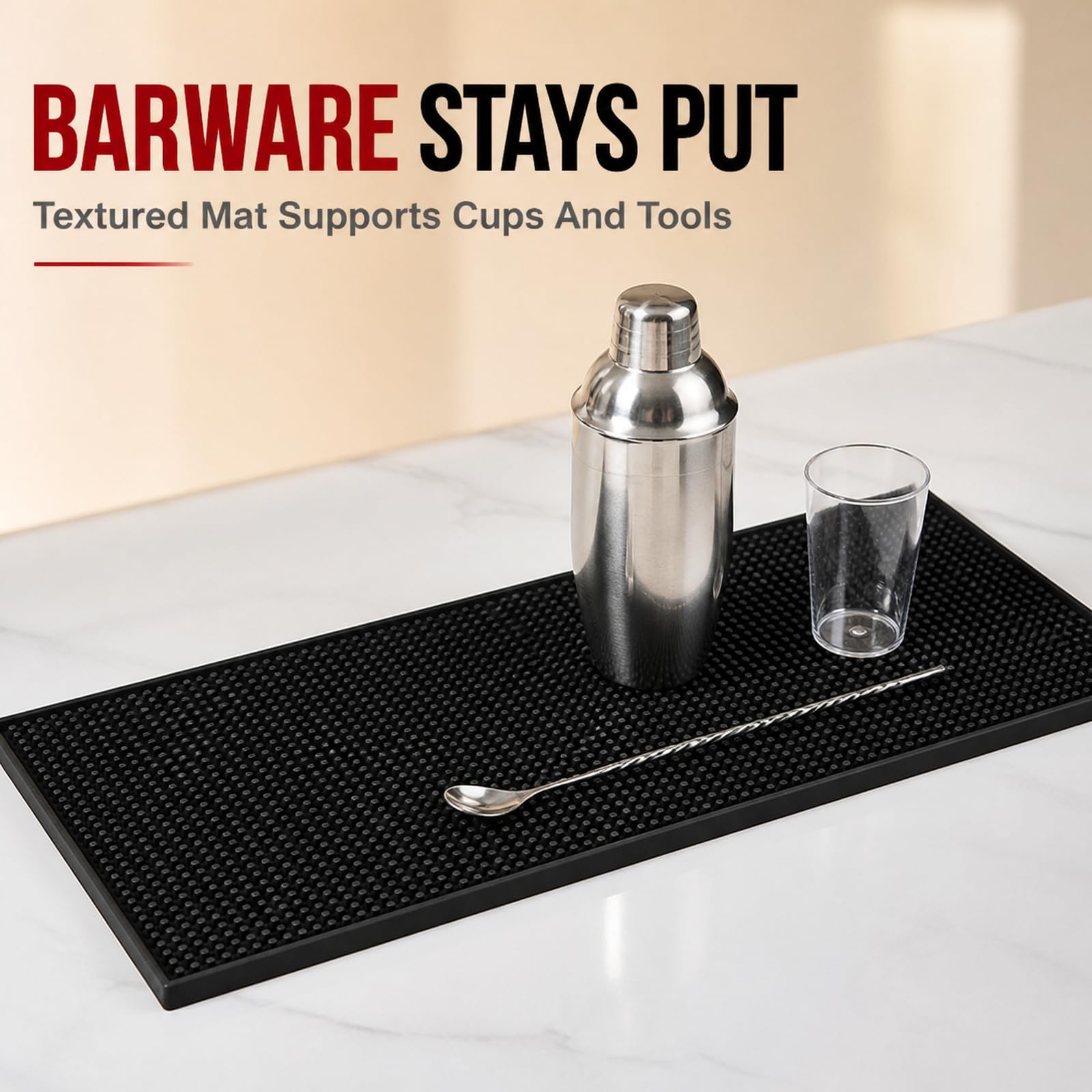 Tapis de Bar,Tapis de Service de Bar,Tapis Cocktails Antidérapant