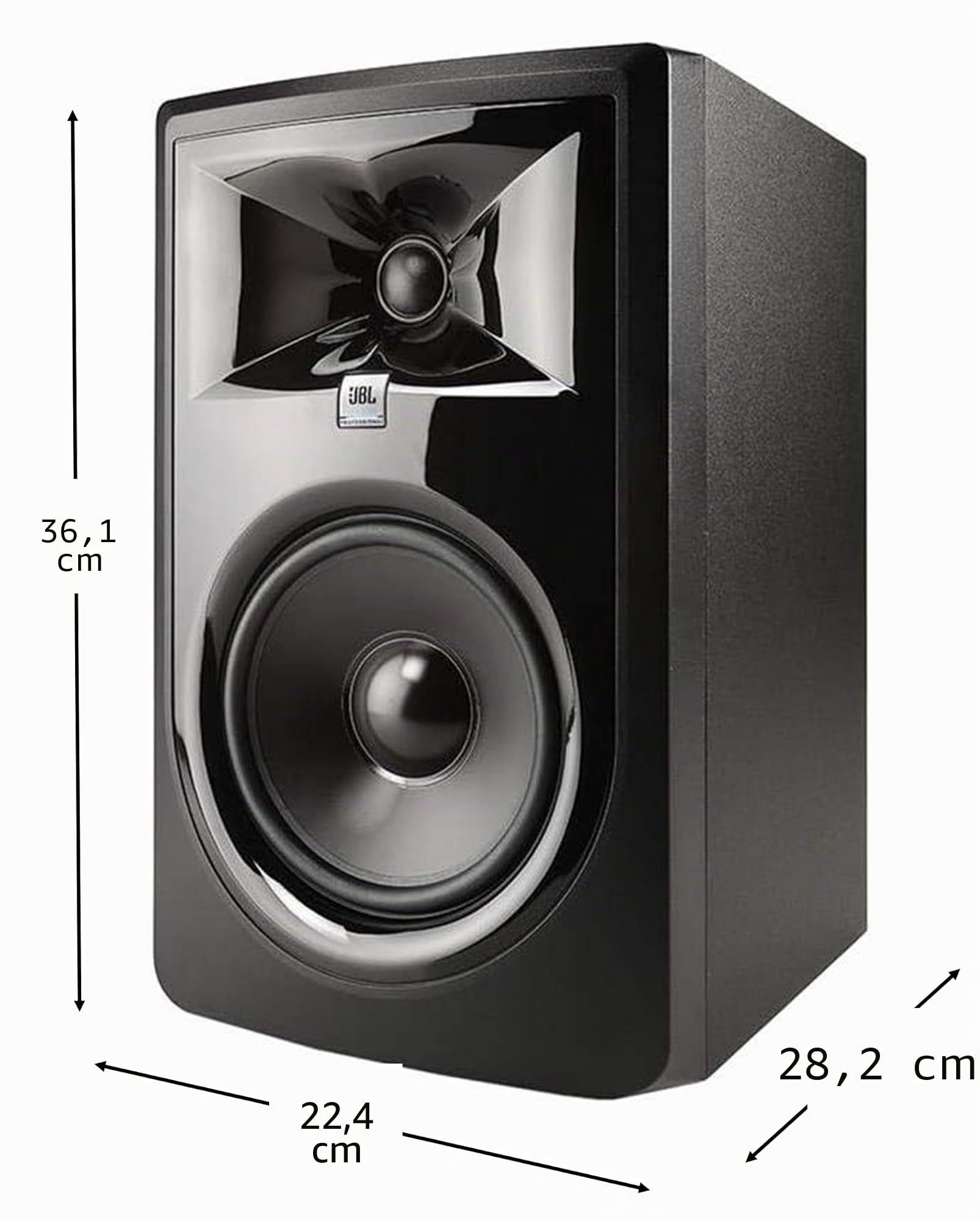 JBL Professional 306P MKII 6 Zoll 2-Wege-Studio-Referenzmonitor mit Stromversorgung