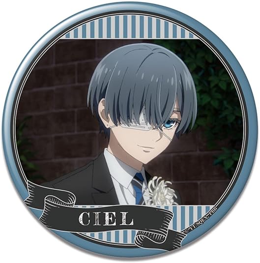 黒執事 缶バッジ シエル・ファントムハイヴ Amazon | TVアニメ『黒執事 -寄宿学校編-』 缶バッジ シエル