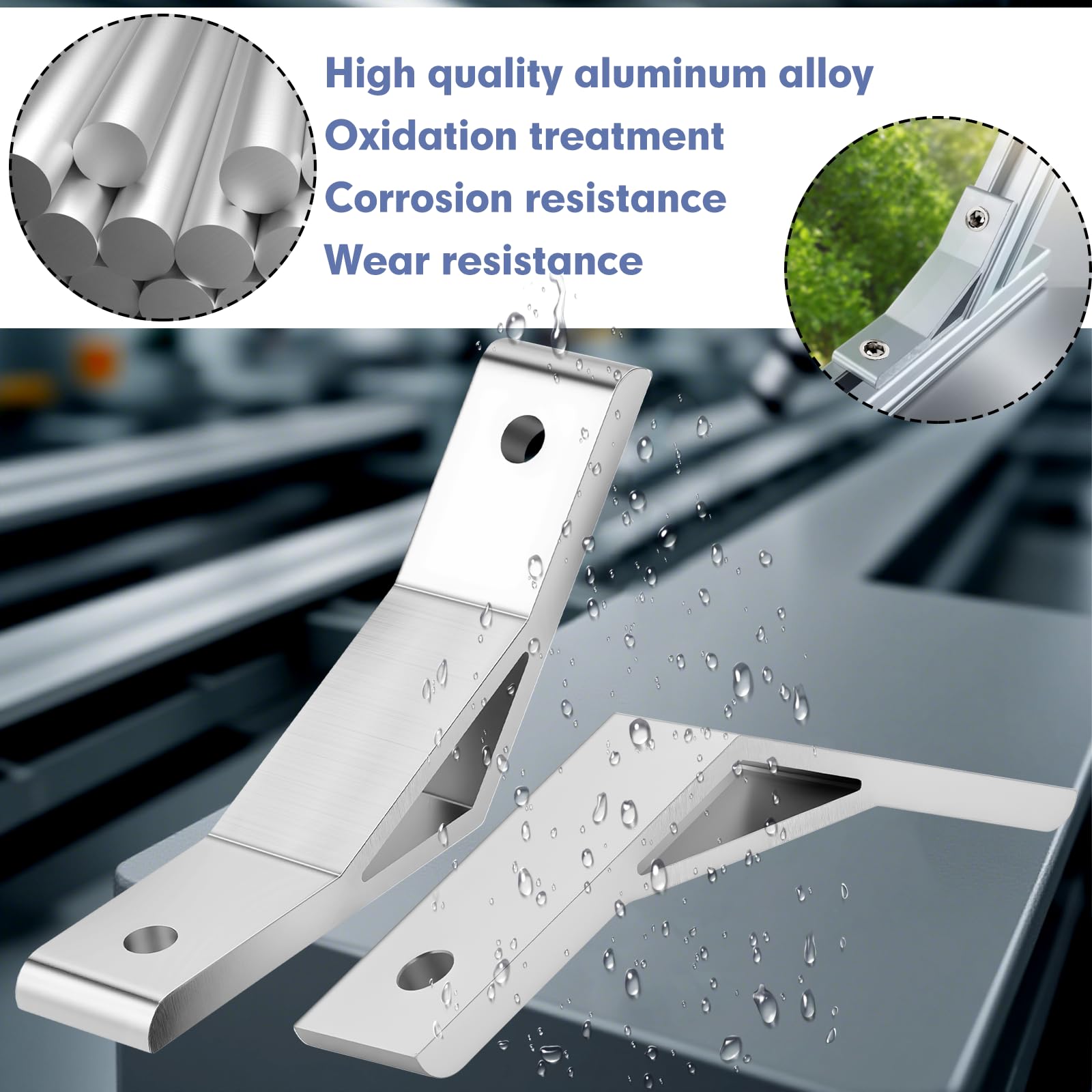 8 sztuk łączników profilu aluminiowego 40 x 40 mm aluminiowy profil kątowy łącznik kątowy 135 stopni łącznik kątowy do profilu rozporowego DIY