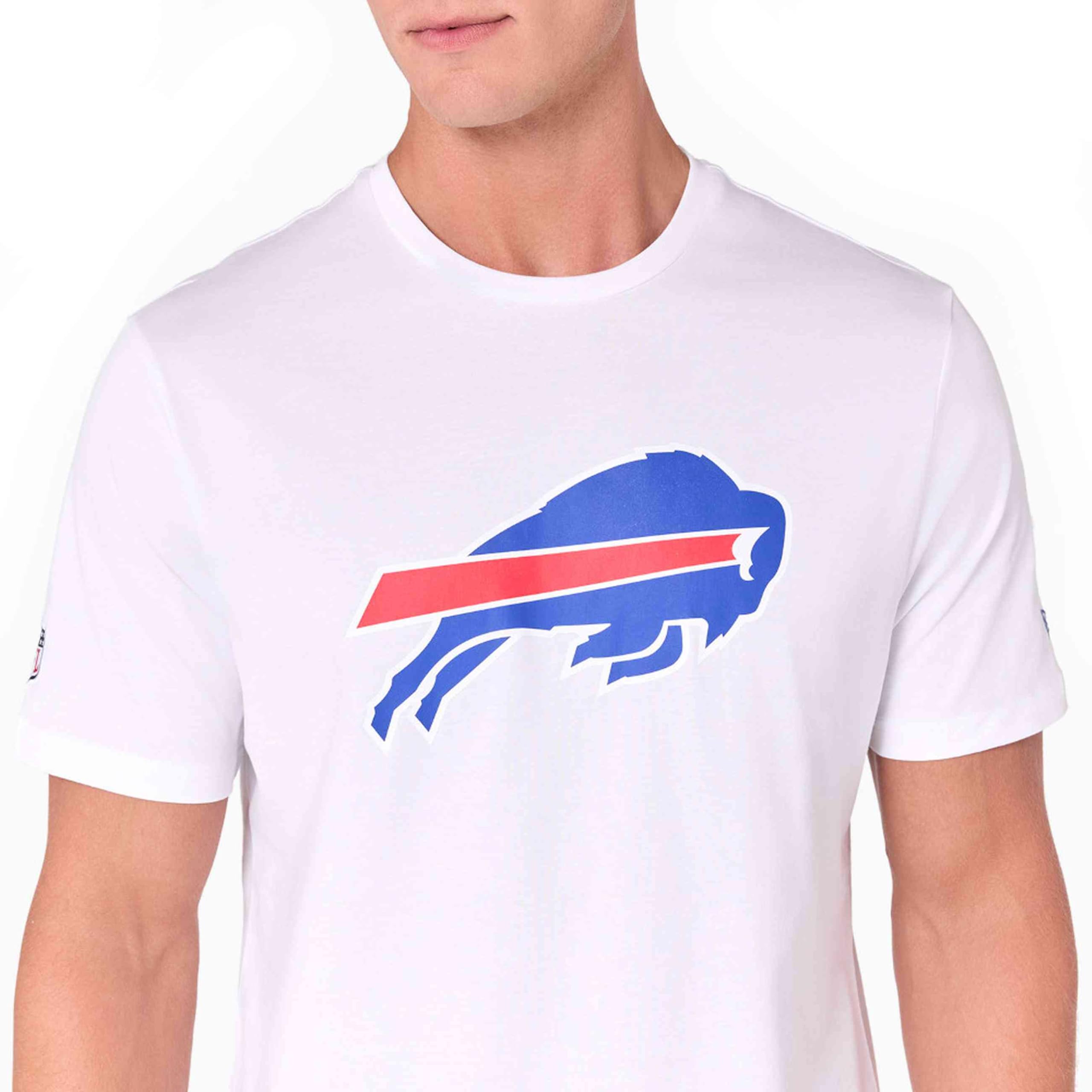 New Era Buffalo Bills NFL Team Logo White T-Shirt