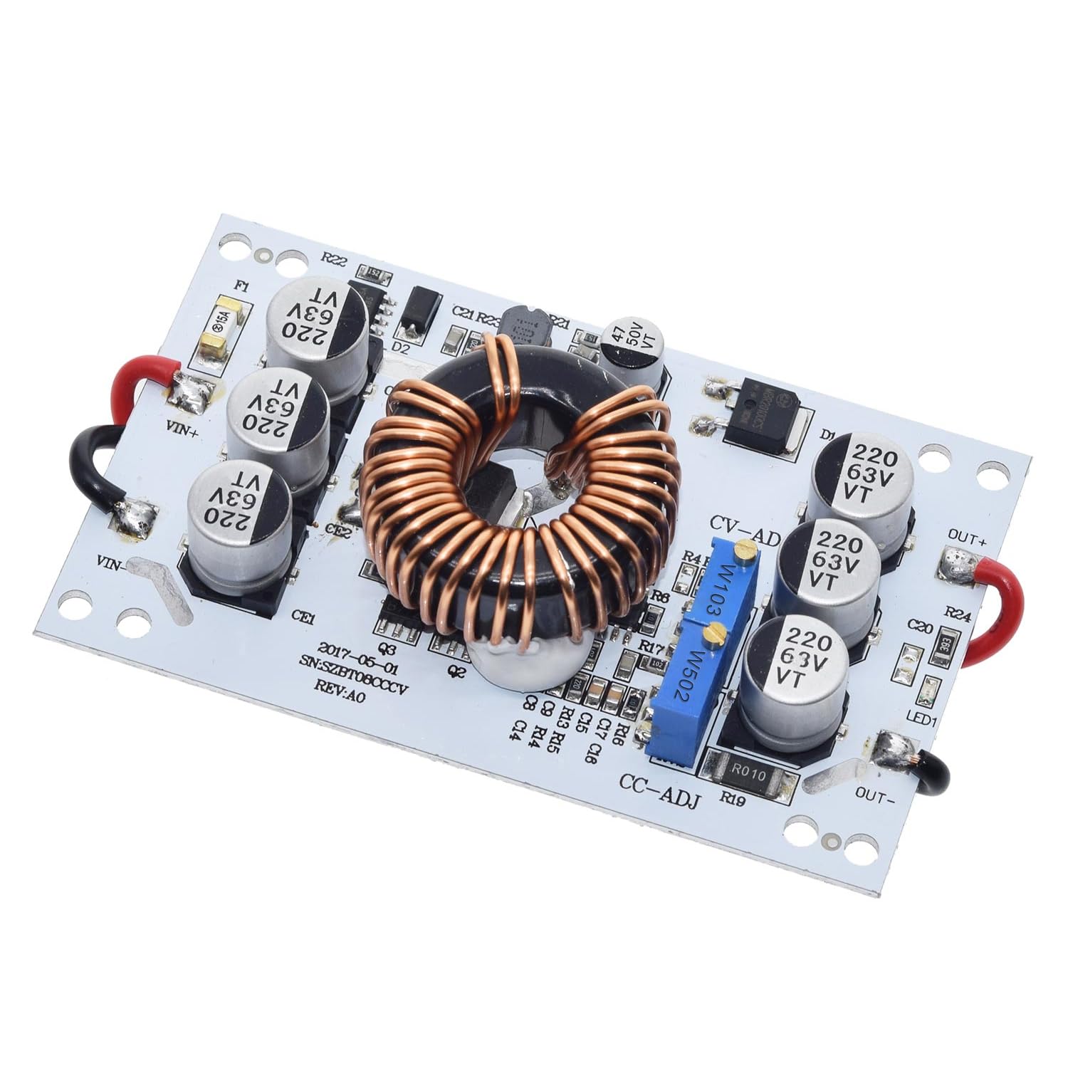 amiciSolar DC Boost Converter - 600W Adjustable Power Supply -1
