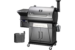 Z Grills 700D4E 700 Sq. F. Wood Pellet Grill Smoker