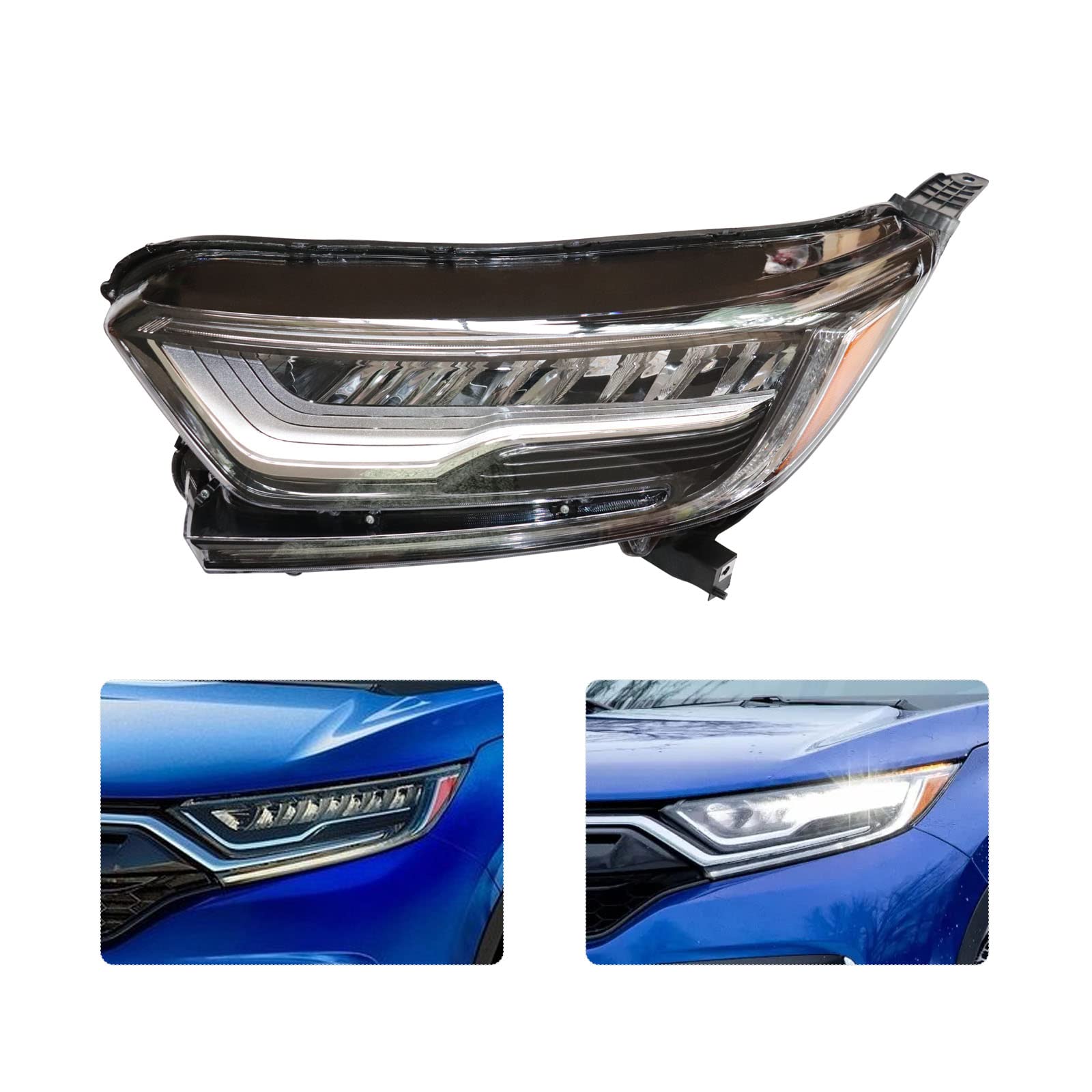 Amazon.com: OCASAMI For Honda CRV Touring 2017-2021 LED Headlight 