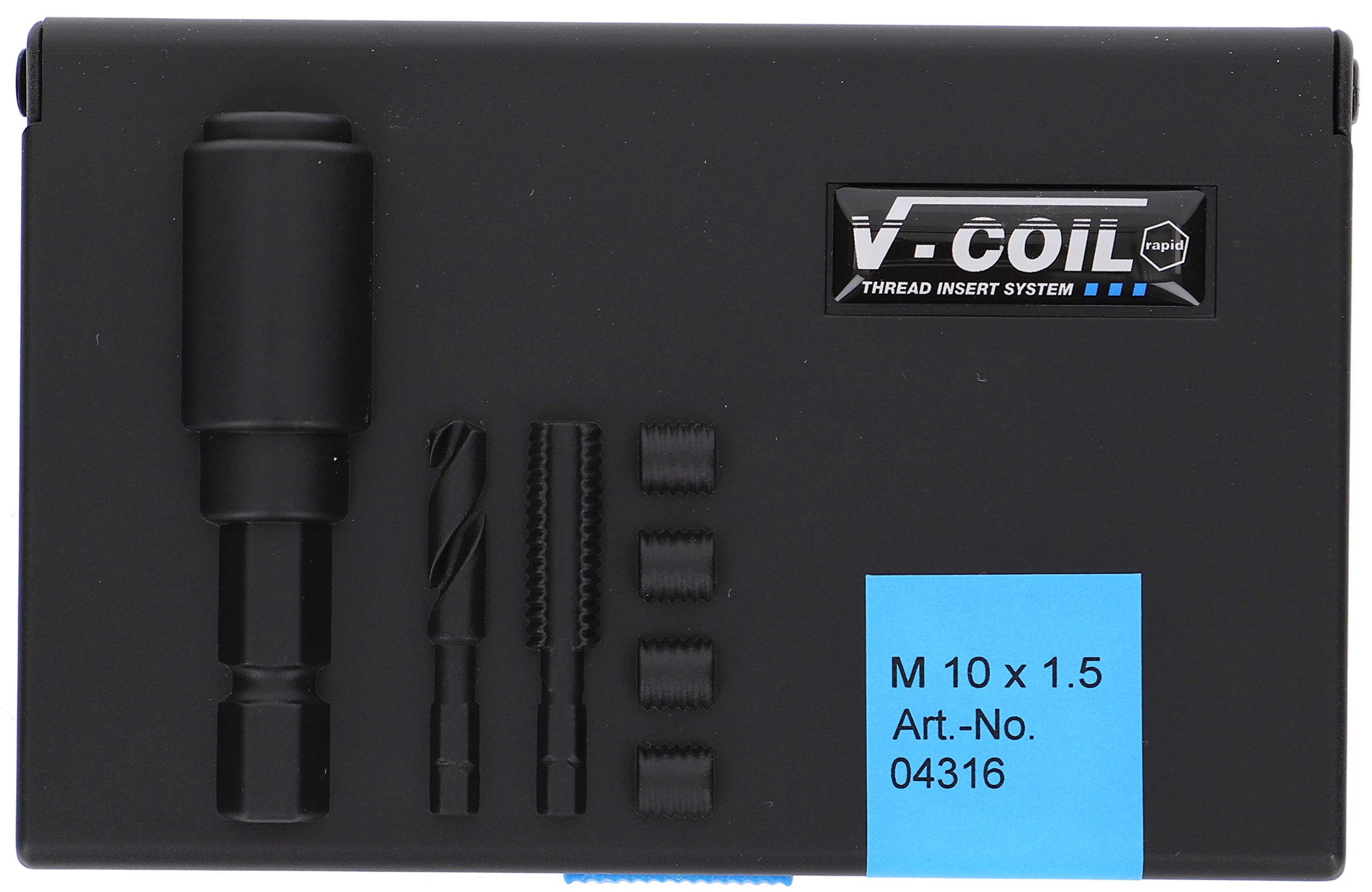V-Coil 4316 - Kit di riparazione filettatura "Rapid", multicolore, misura M10
