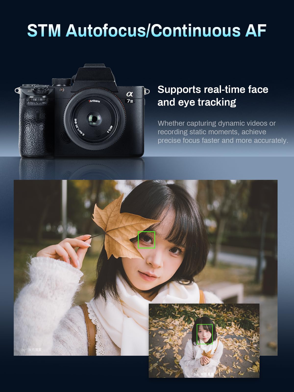 7ARTISANS AF 40 mm F2.5 Pełnoklatkowy obiektyw Auto Focus Prime do montażu Sony E | Lekki kompaktowy rozmiar, przełącznik AF/MF i przycisk FN, seria LITE - obiektyw portretowy do fotografii ulicznej